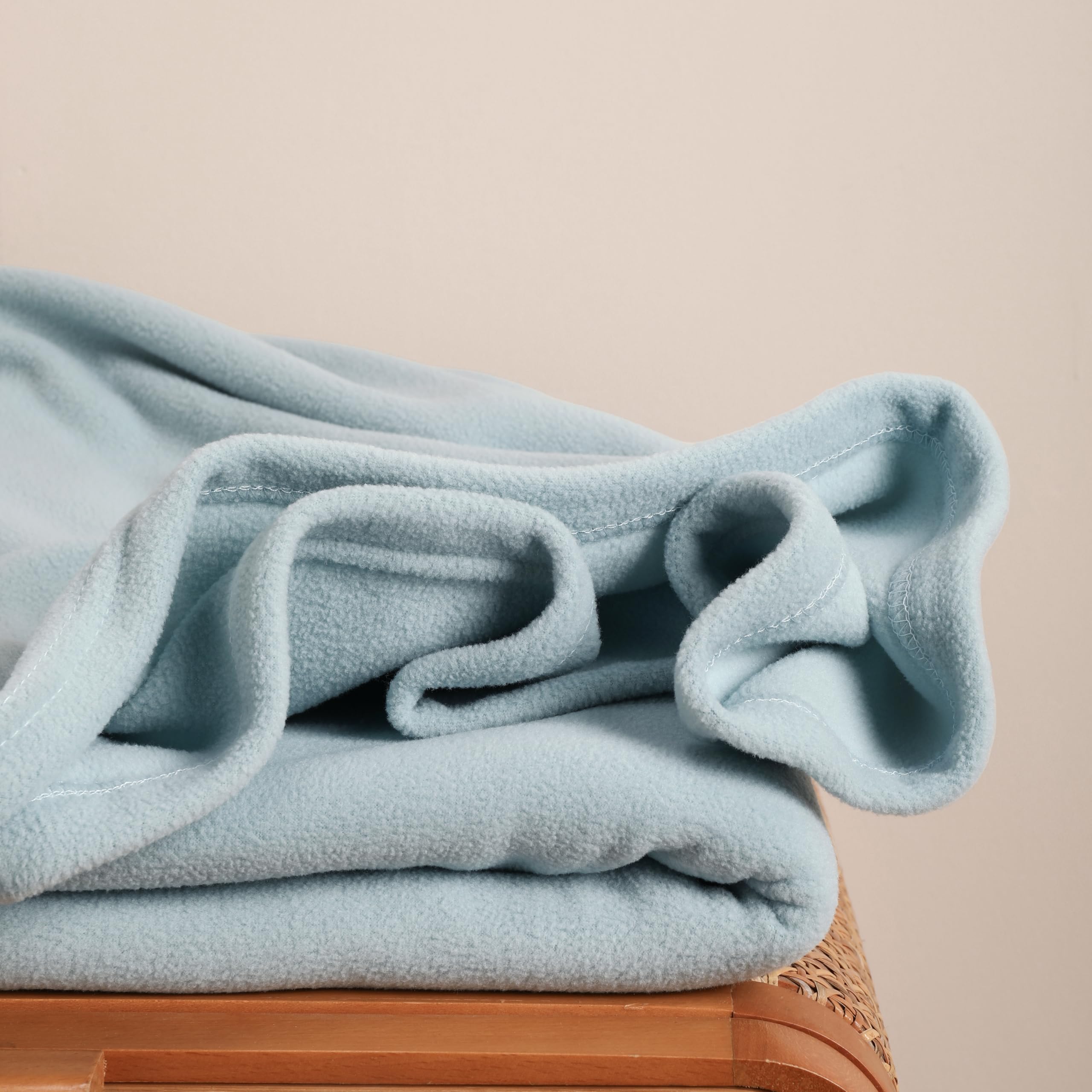 Fleece Throw Blankets 6 Pack 50x60 in Light Blue - Warm, Soft, Lightweight, Pet-Friendly-image-f8bc086c-d9a9-4a48-9c33-460cf9ad2913-55764