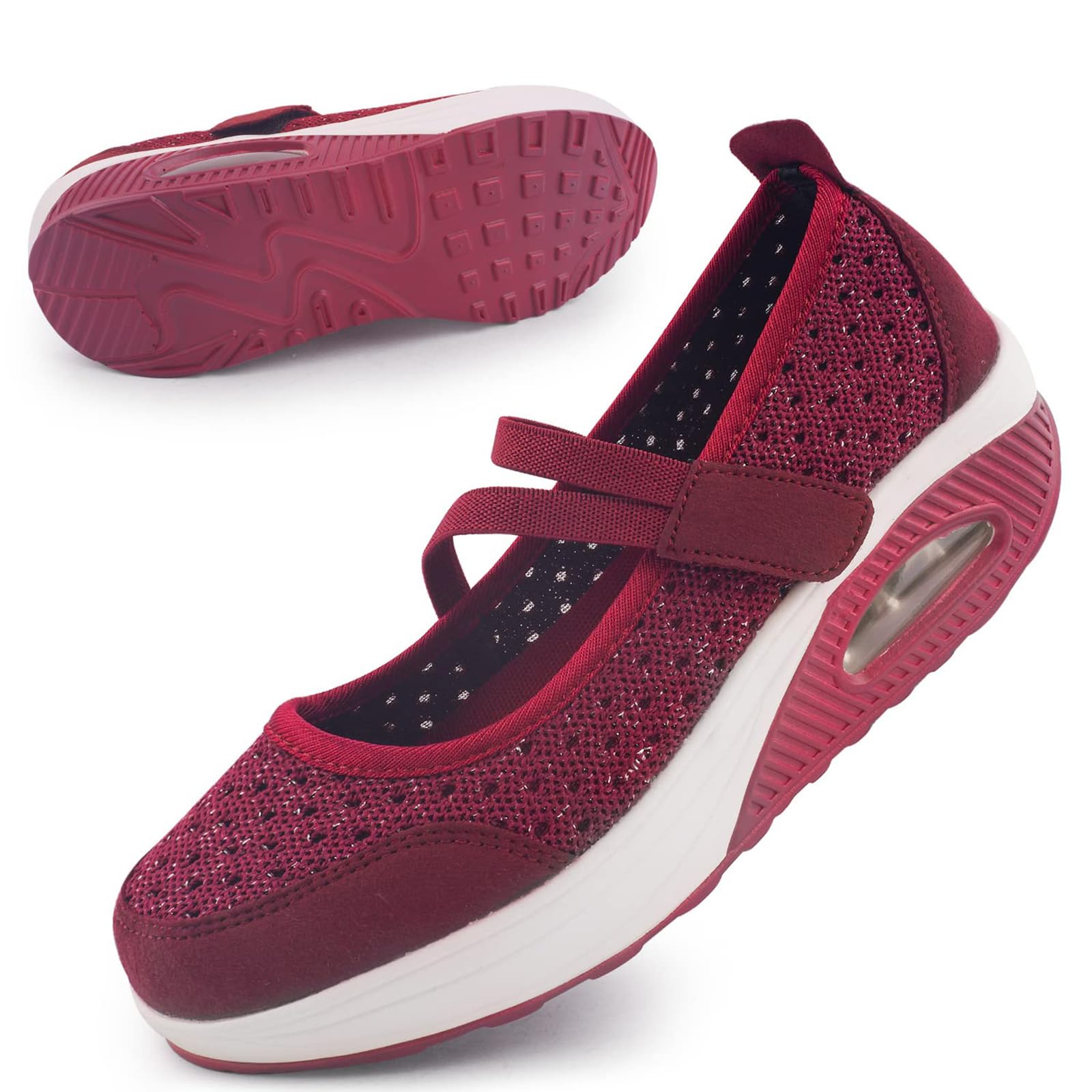 Women's Nurse Shoes Non-Slip - Ac Red UK 8-image-ed49819e-b020-4f47-bc9b-68207df9bd83-118437