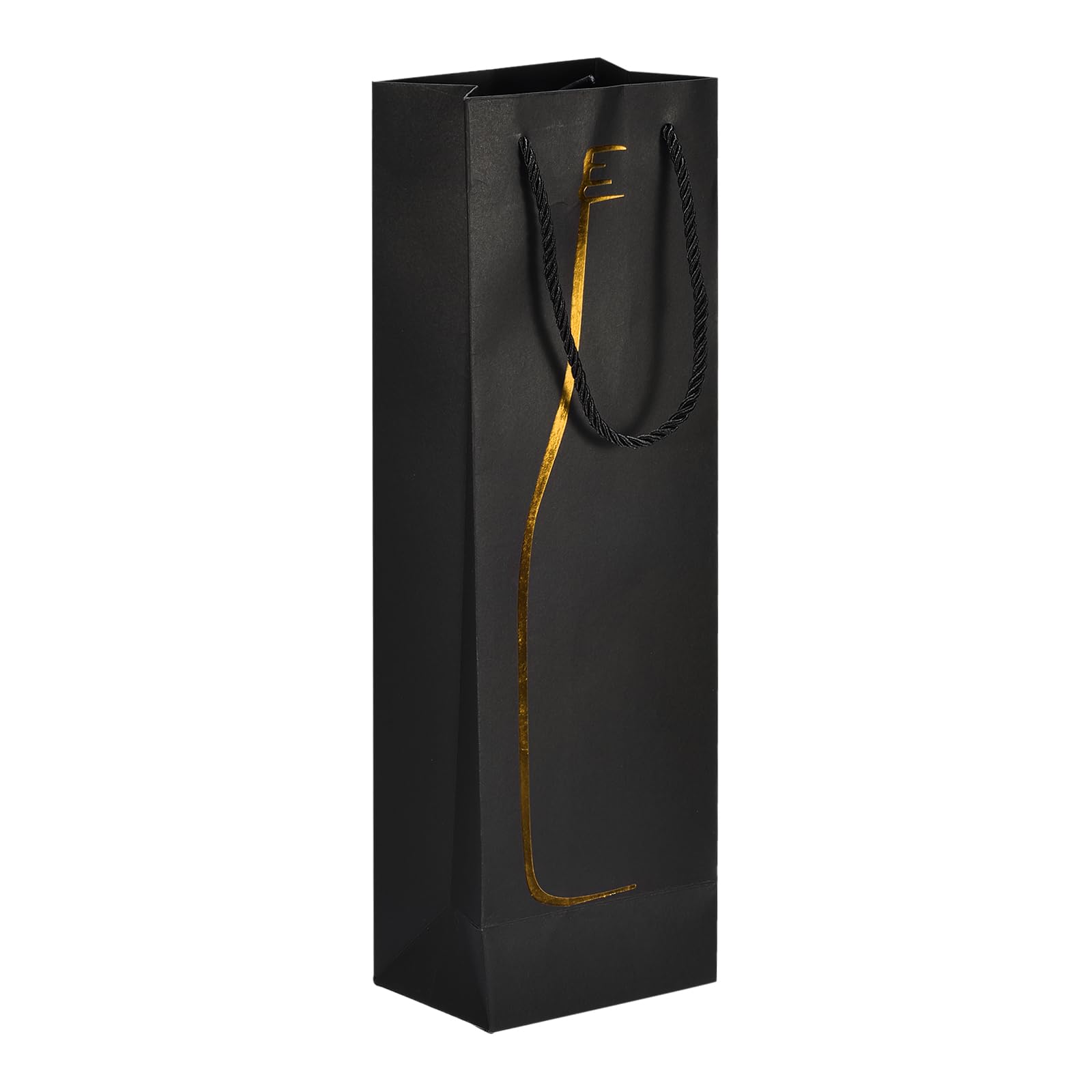 sourcing map Wine Bags, in Wine Gift Bags 1pcs Black Gold 5 x 4 x 15-image-b4dedfc5-5e20-42d4-9739-9175c9301c8c-60466