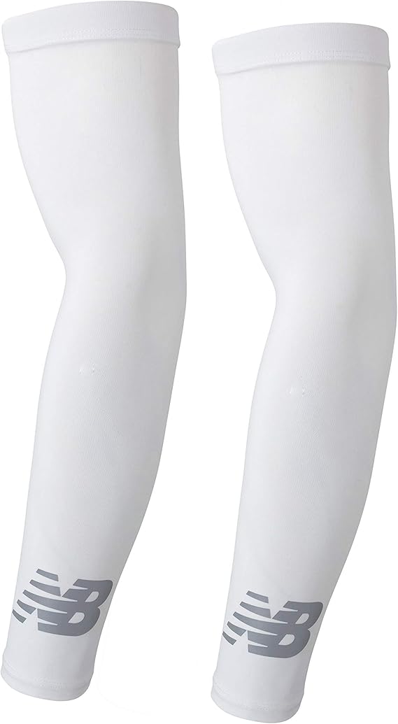 New Balance Unisex White Compression Arm Sleeves-image-b2f0d0fd-5eab-41da-b7da-eb821e5cd68a-64674