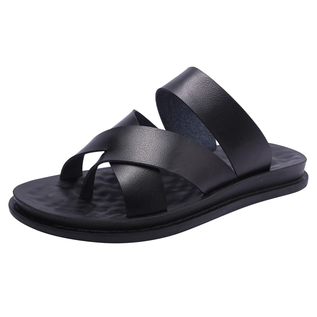 Men's Slip-On Sandals - Black UK 7.5-image-f6f8dbf5-06f2-48dc-aa3a-093a43397986-110066