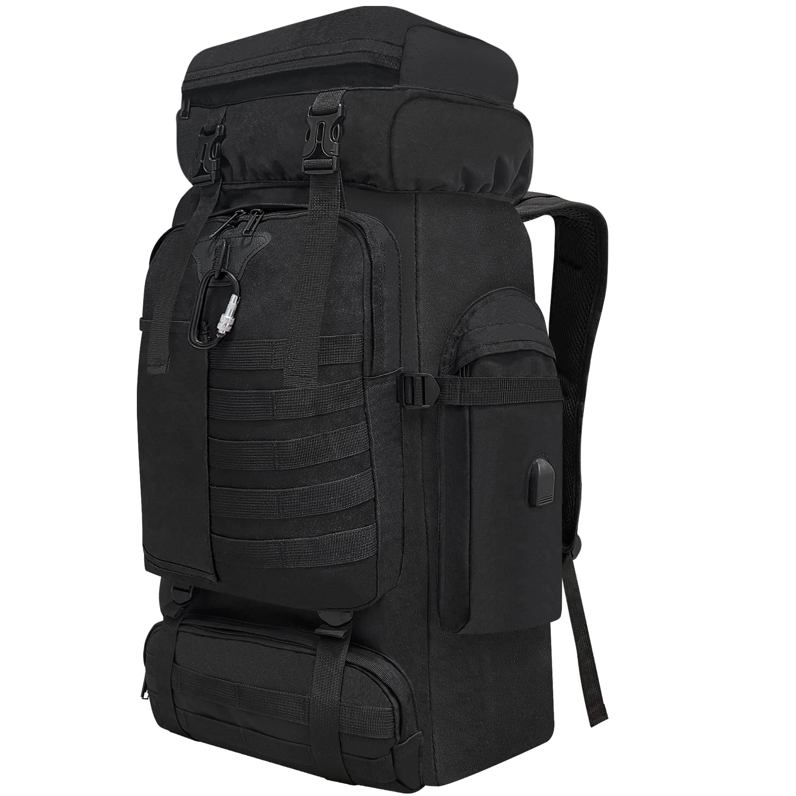 80L Hiking Backpack Waterproof - Black L-image-12a2db52-b8c0-4695-8680-340be259a4ec-112227