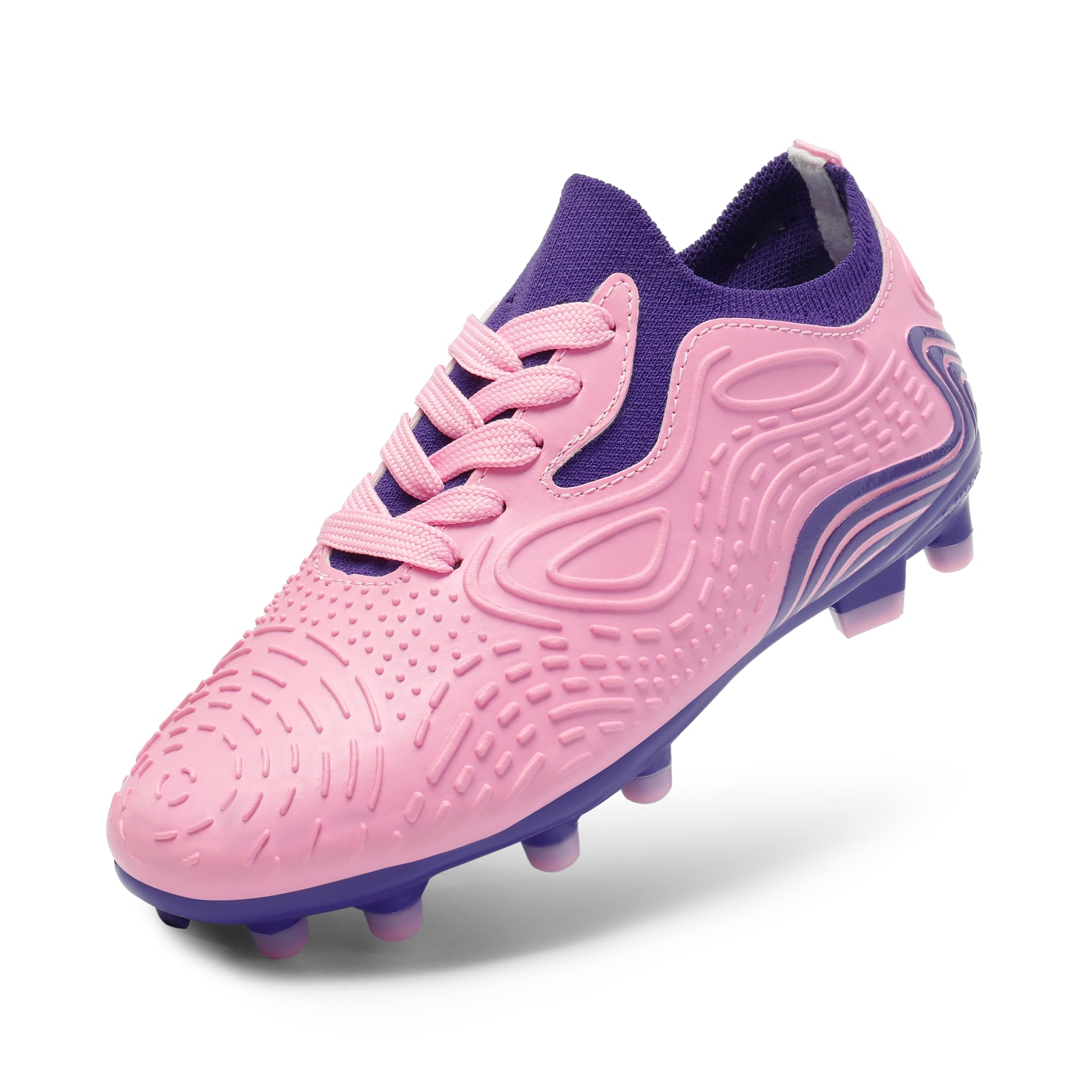 Kids Football Boots - Size 13 Pink/Purple-image-80875e91-9741-481a-9e1e-00897b045e07-83801