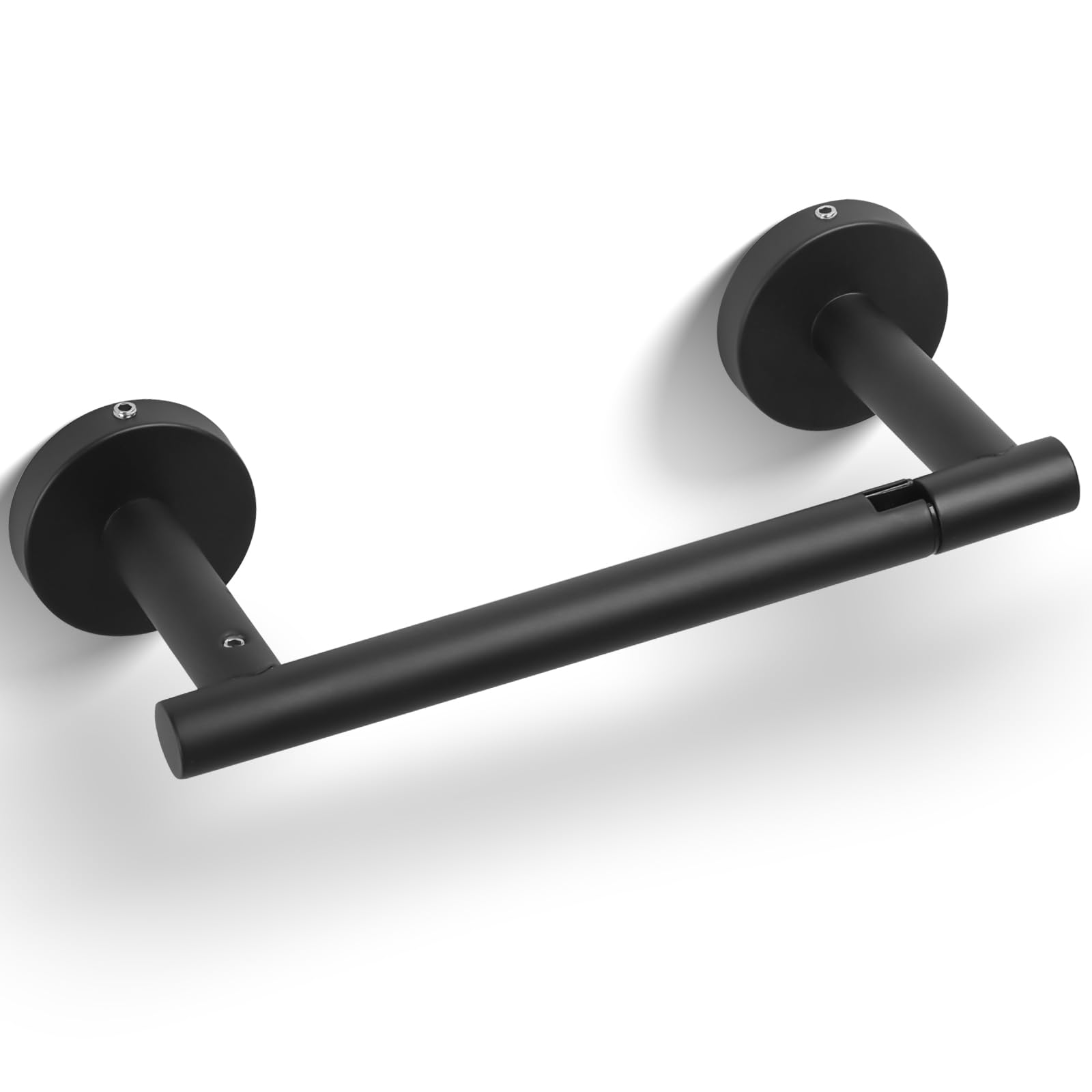 Toilet Roll Holder Wall Mounted - Black Standard-image-4b19a217-62b8-42ff-9b91-9f60fa60f6d5-113670
