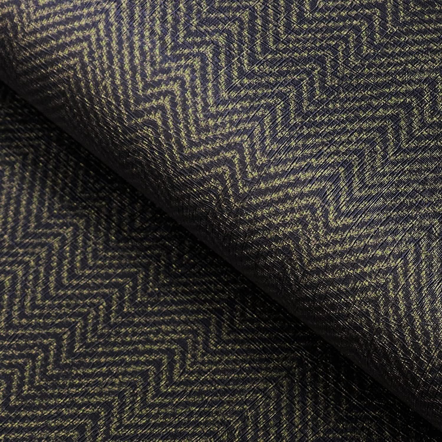 FunStick Wallpaper Self Black Black Gold Textured Black 40CMX2M-image-87d3b9af-c403-4240-b7ee-0aeff24fdf9a-54009