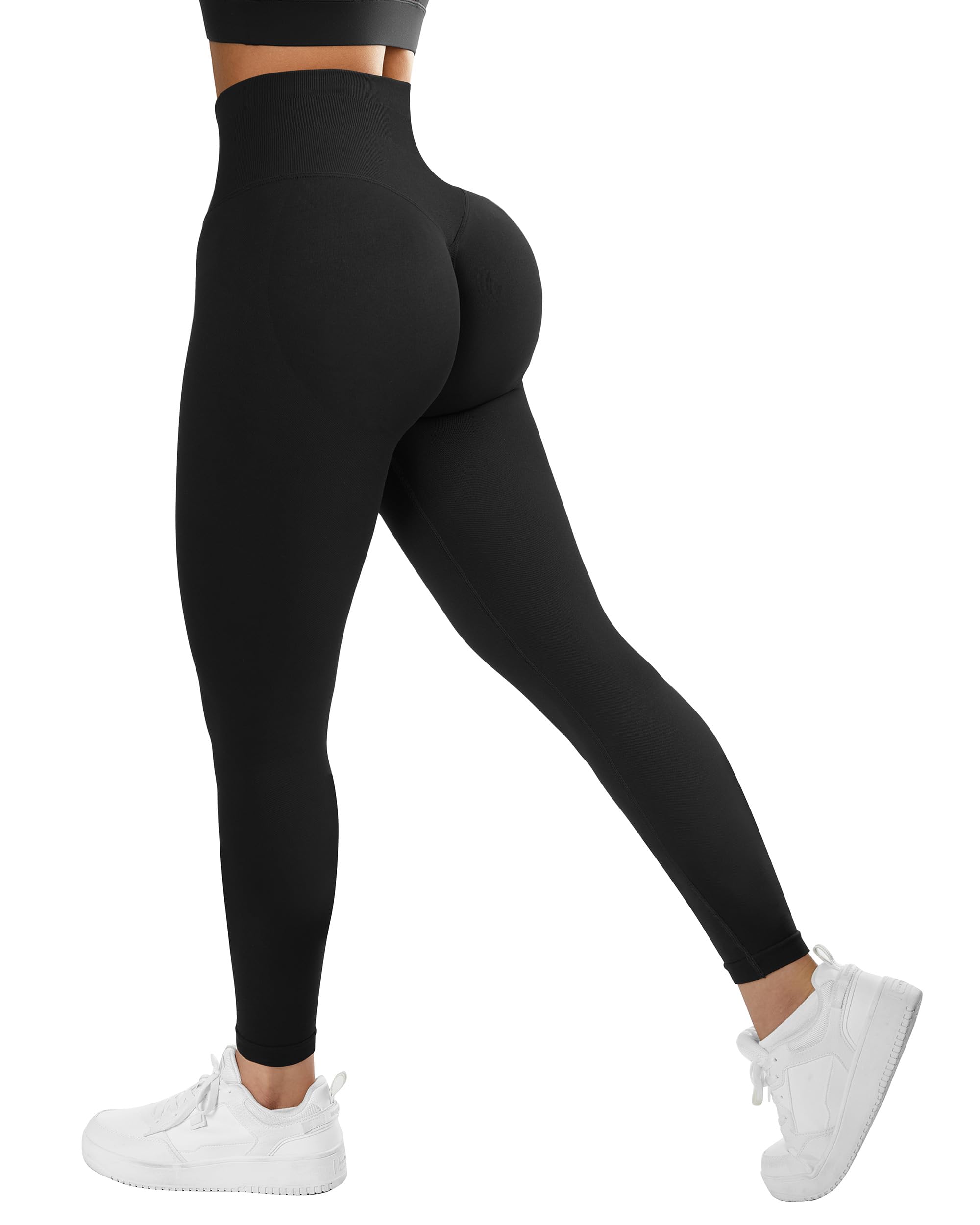 Seamless Gym Leggings Hidden Scrunch - Grey S-image-7ceda23d-d7ce-4606-907e-44ec16b1234a-106724