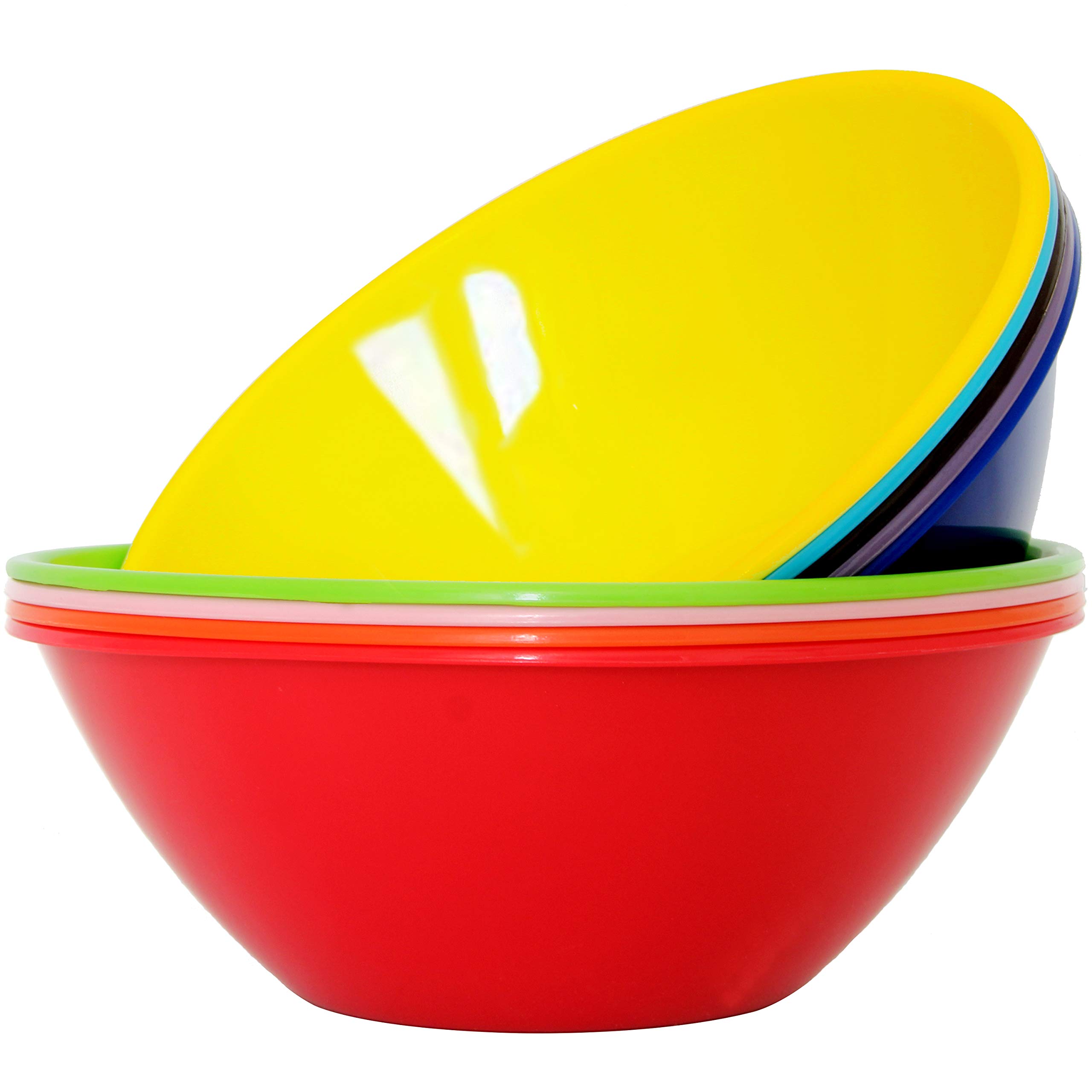 Reusable Mixing & Serving Bowls - 9 Pack Rainbow 3000ml-image-783cee72-a6ee-438c-95fb-1412093e1b0b-86579
