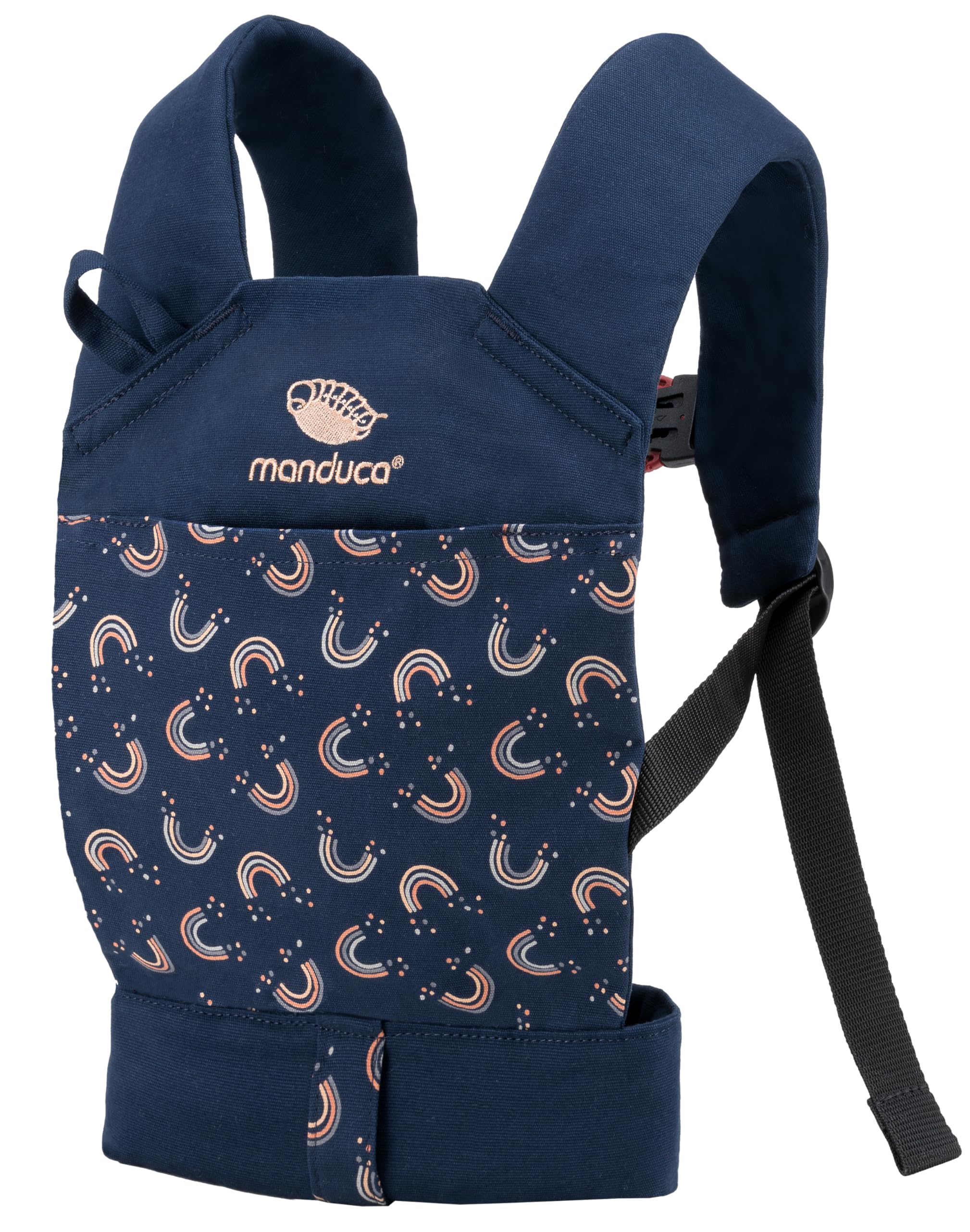 Toddler Doll Carrier Organic Cotton - Rainbownight 23.5x17.5x6 cm-image-6b996a18-6c8f-47d6-8af2-7165d1878848-121531