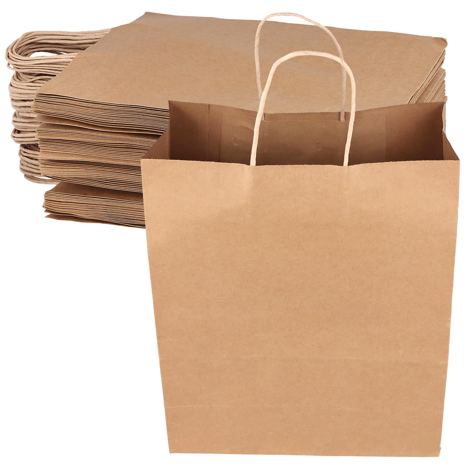 Large Kraft Paper Gift Bags - Brown 26x12x33cm-image-be2bc72a-954a-4168-b62a-02823f904eb3-88144