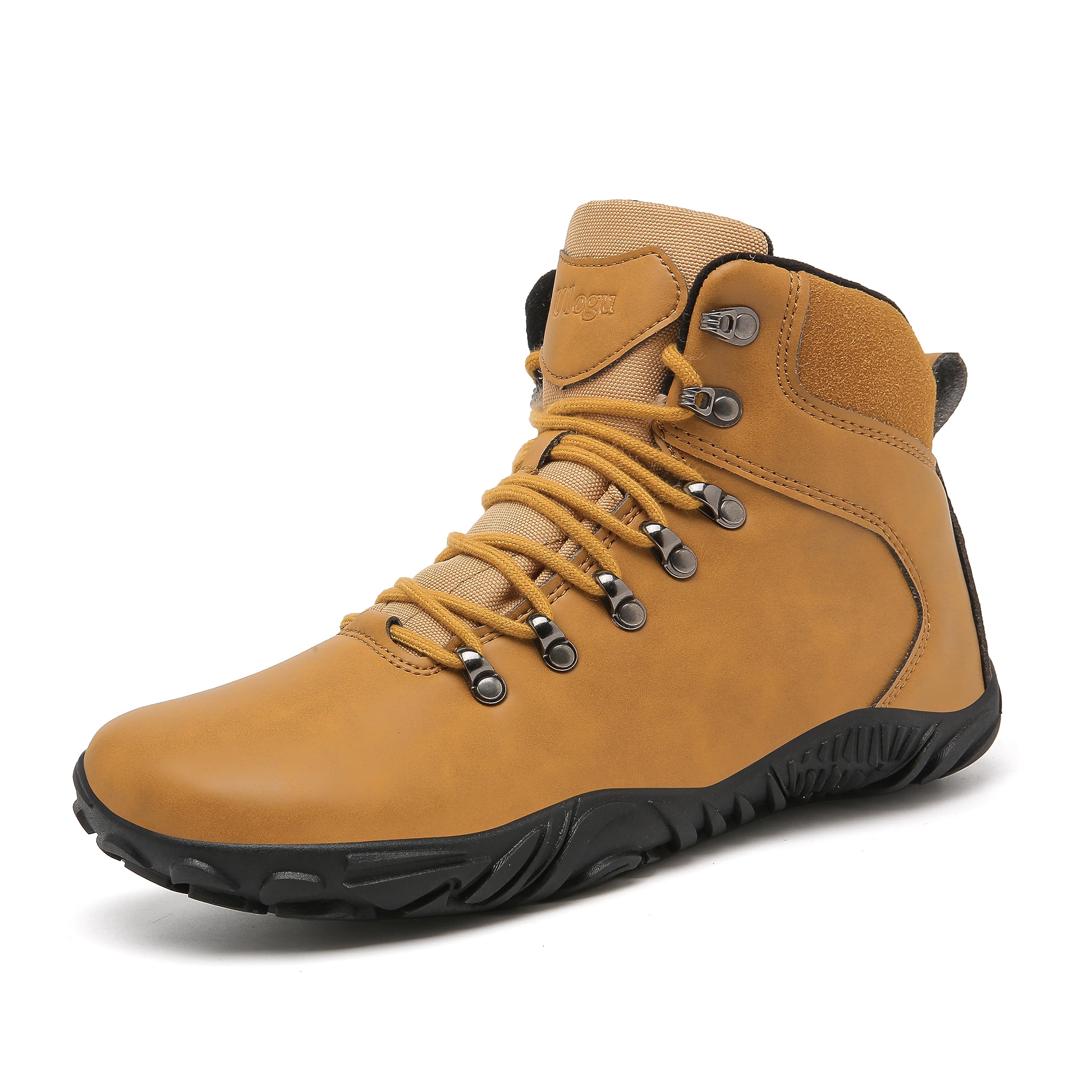 Winter Barefoot Boots Mens Waterproof Boots Non-Slip Walking Brown,7-image-8b9c5e51-ee3a-4832-9f5e-b936f5bf84a6-40000