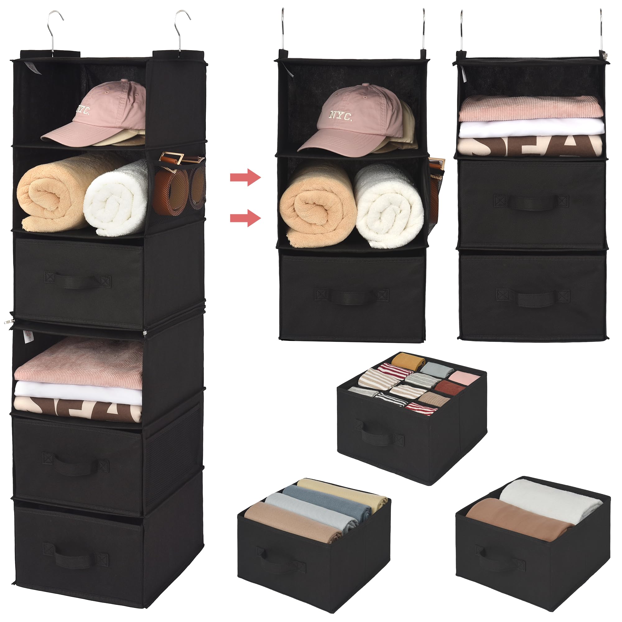 6-Shelf Hanging Wardrobe Organiser - Black Separable-image-a9e7d7d3-a998-4218-a8af-57a34a0d3059-118268