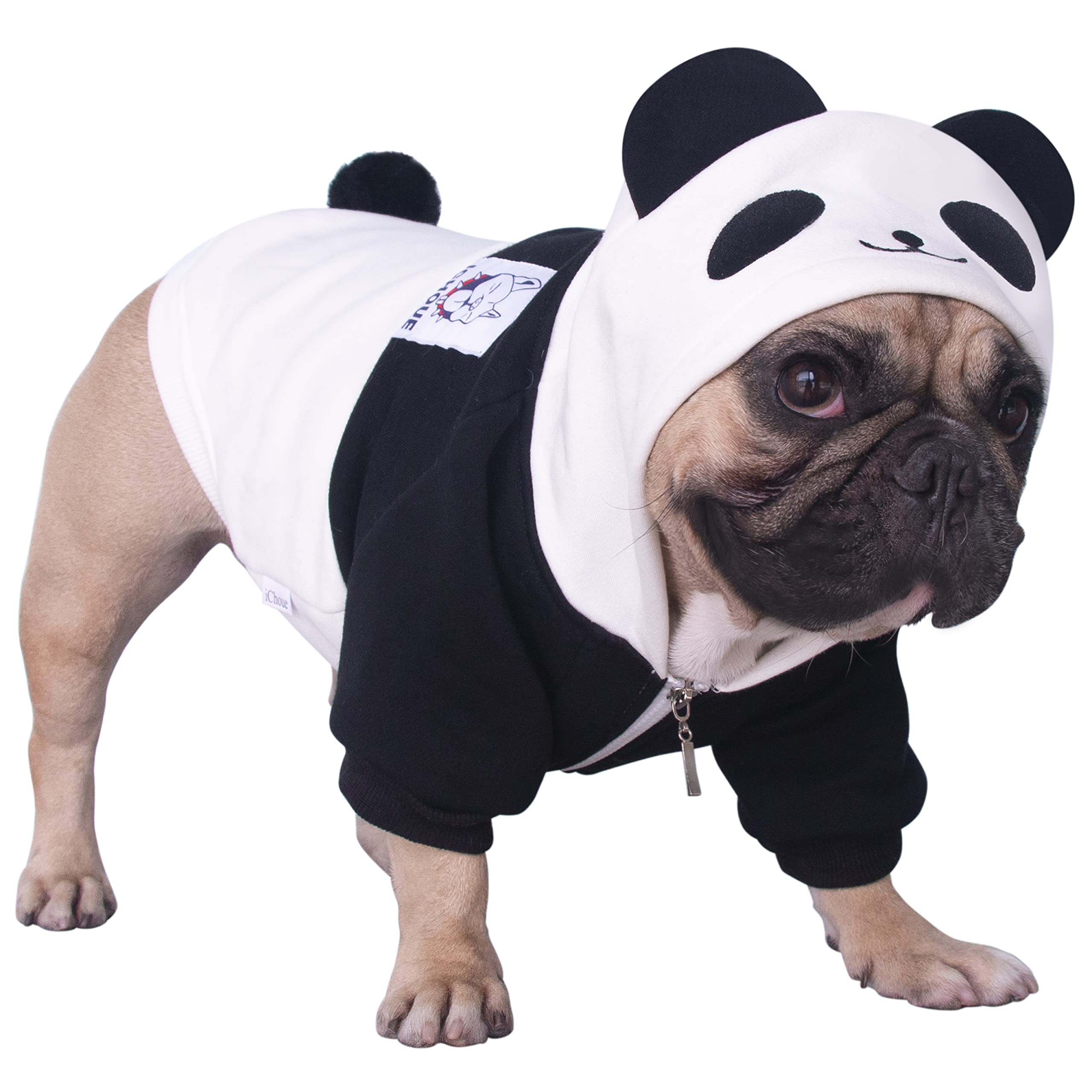 Dog Panda Hoodie Sweater - White & Black XL-image-69a46482-6b55-4d0c-9cda-e42e1ed97e99-122161