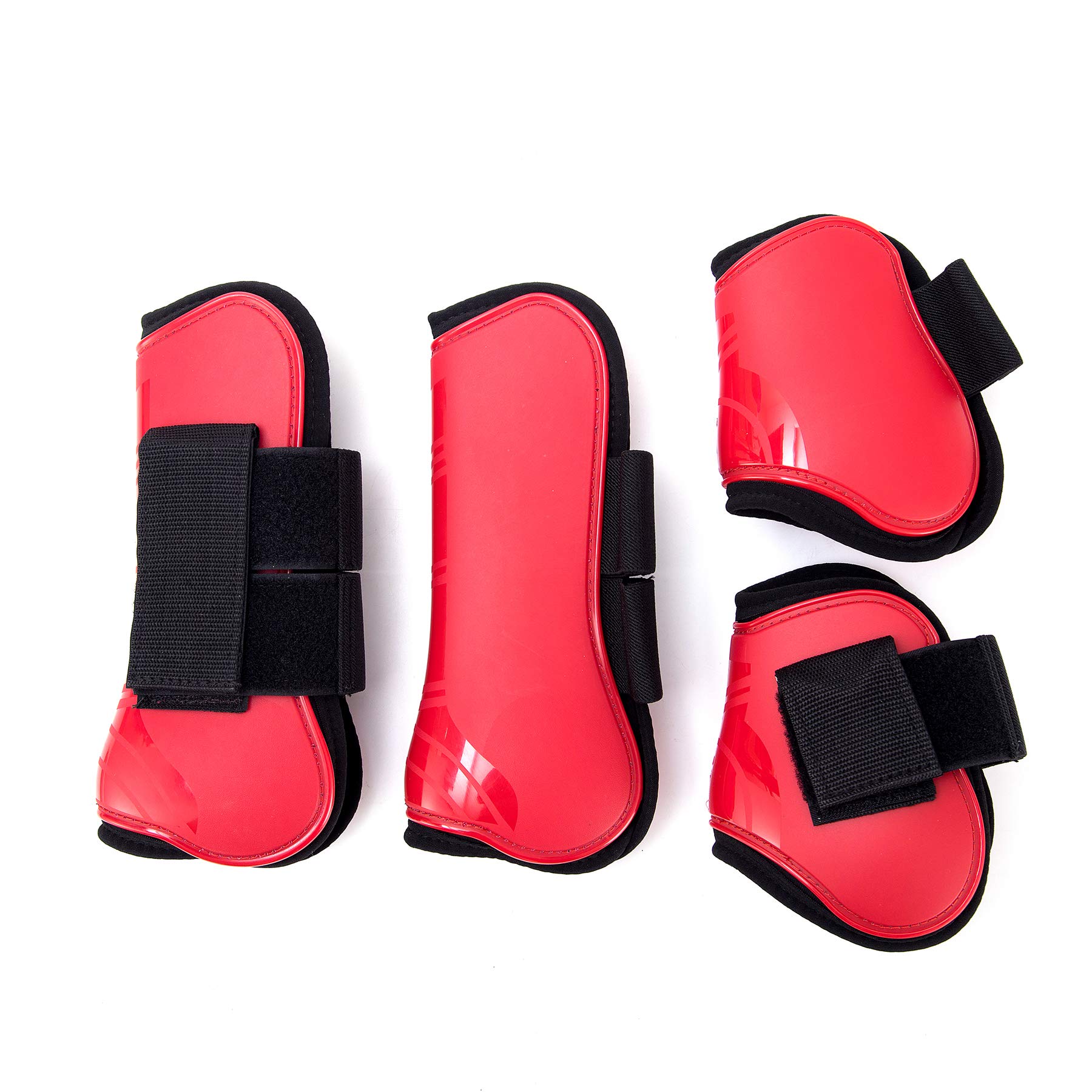Horse Tendon Boots Set of 4 - Red M-image-baecd810-0916-4302-be66-f0f4e1cb39a2-112469
