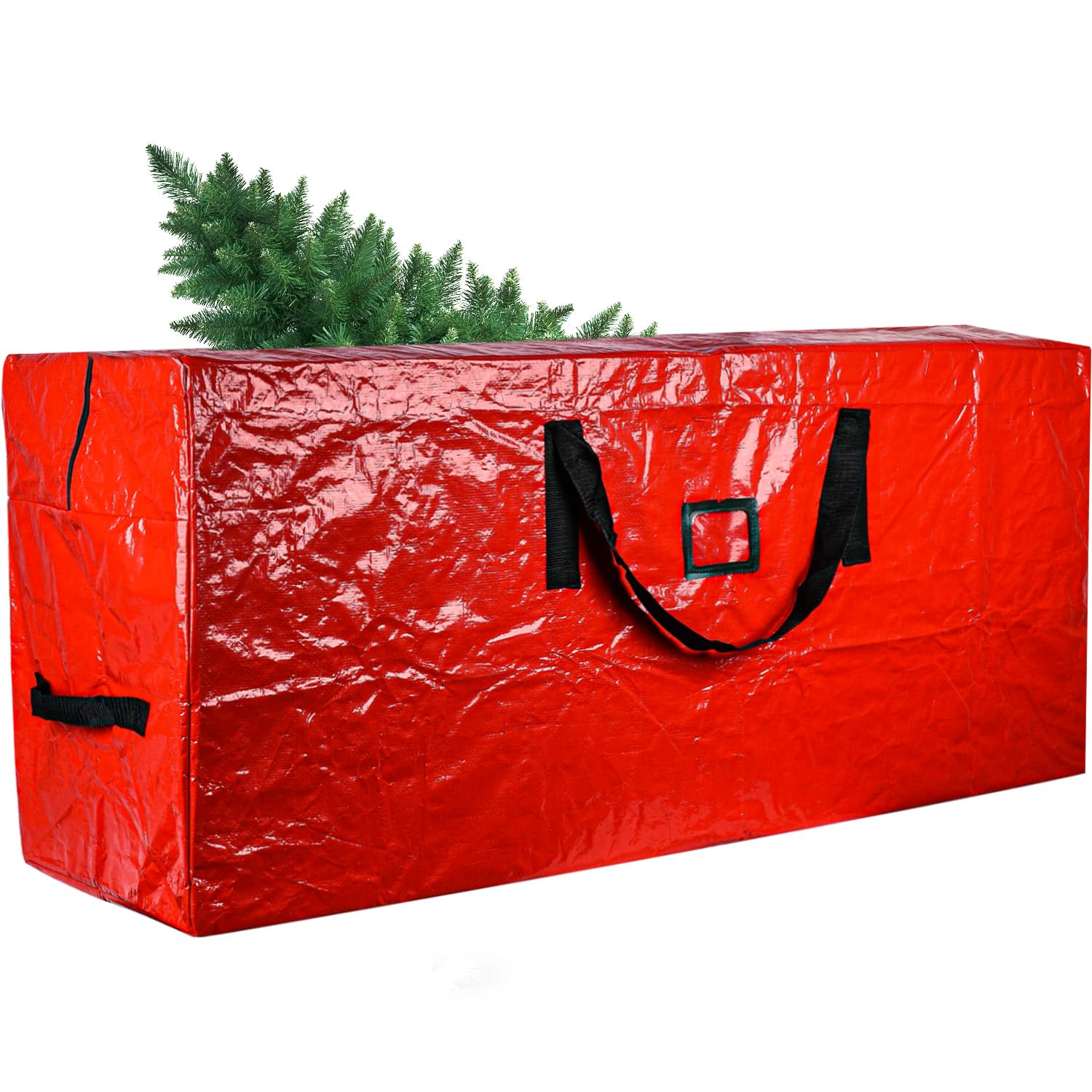 Extra Large Waterproof Christmas Tree Storage Bag Fits Up to 9ft - Red-image-749a87d3-b837-490a-ac01-b9714ad1a02d-57023