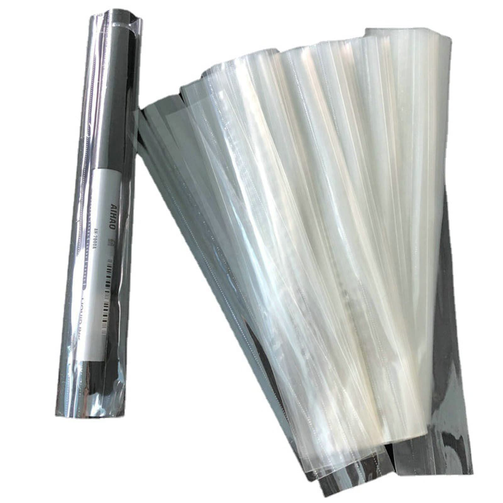Shrink Wrap Bags PVC Clear Heat Shrink Boxonly 2.6cmx14.8cm 100PCS-image-6191b2e7-6714-4658-a65e-039eee7853fd-58735