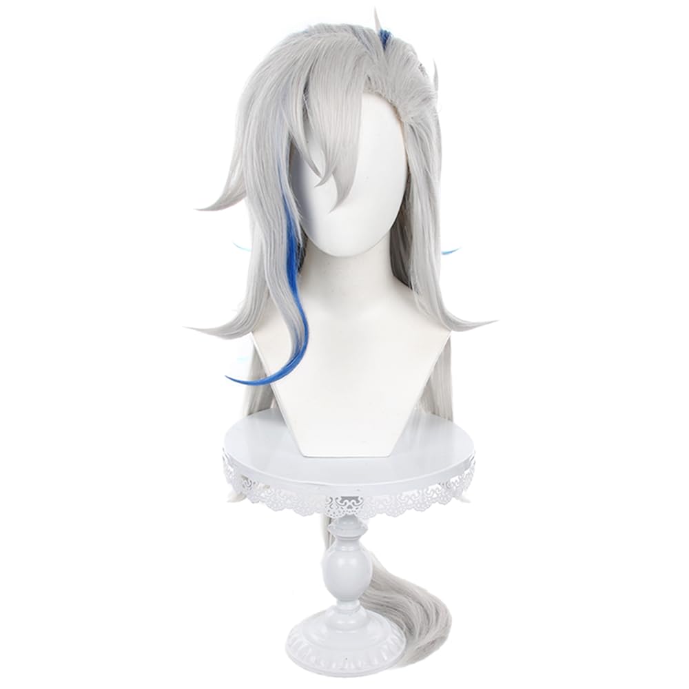 Fluffy Long Cosplay Wig Heat-Resistant - Platinum Neuvillette-image-d18472e6-6d22-44f2-9444-beeea007435a-114591
