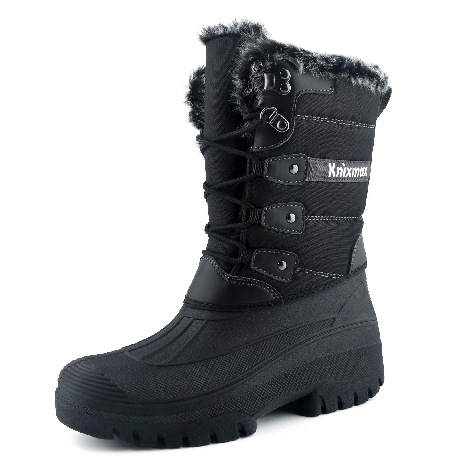 Women's Winter Snow Boots - Black UK 9-image-848e47ca-ed7e-48f1-aa56-96c6d7fa9ac1-121254