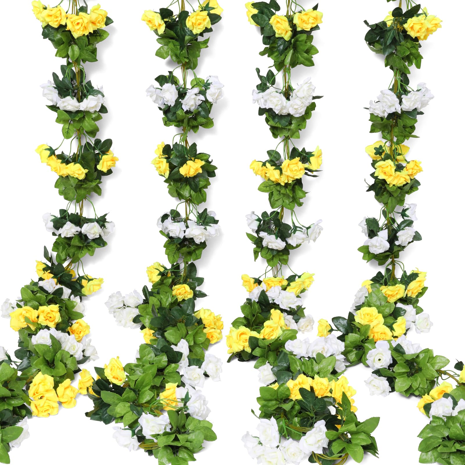 Artificial Rose Garland Vines - Yellow 4ft-image-ae2acbfc-5aae-49ed-aa2f-f744b6da35c9-119576