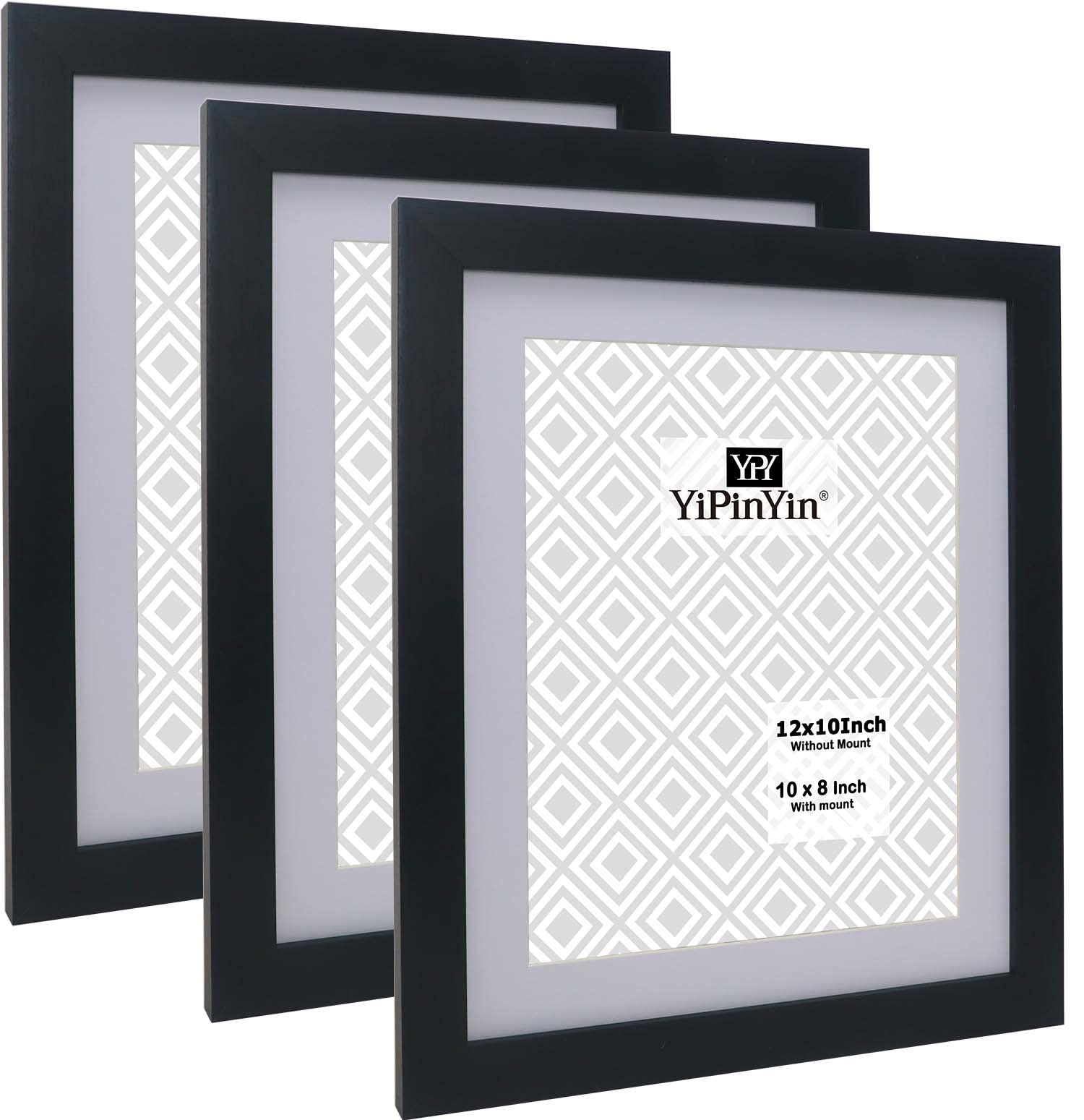 Black Photo Frames Set of 3 - 10x12 with 8x10 Mount-image-9fe5555e-1e16-4f49-8e46-6d6bcc47cf4c-93662