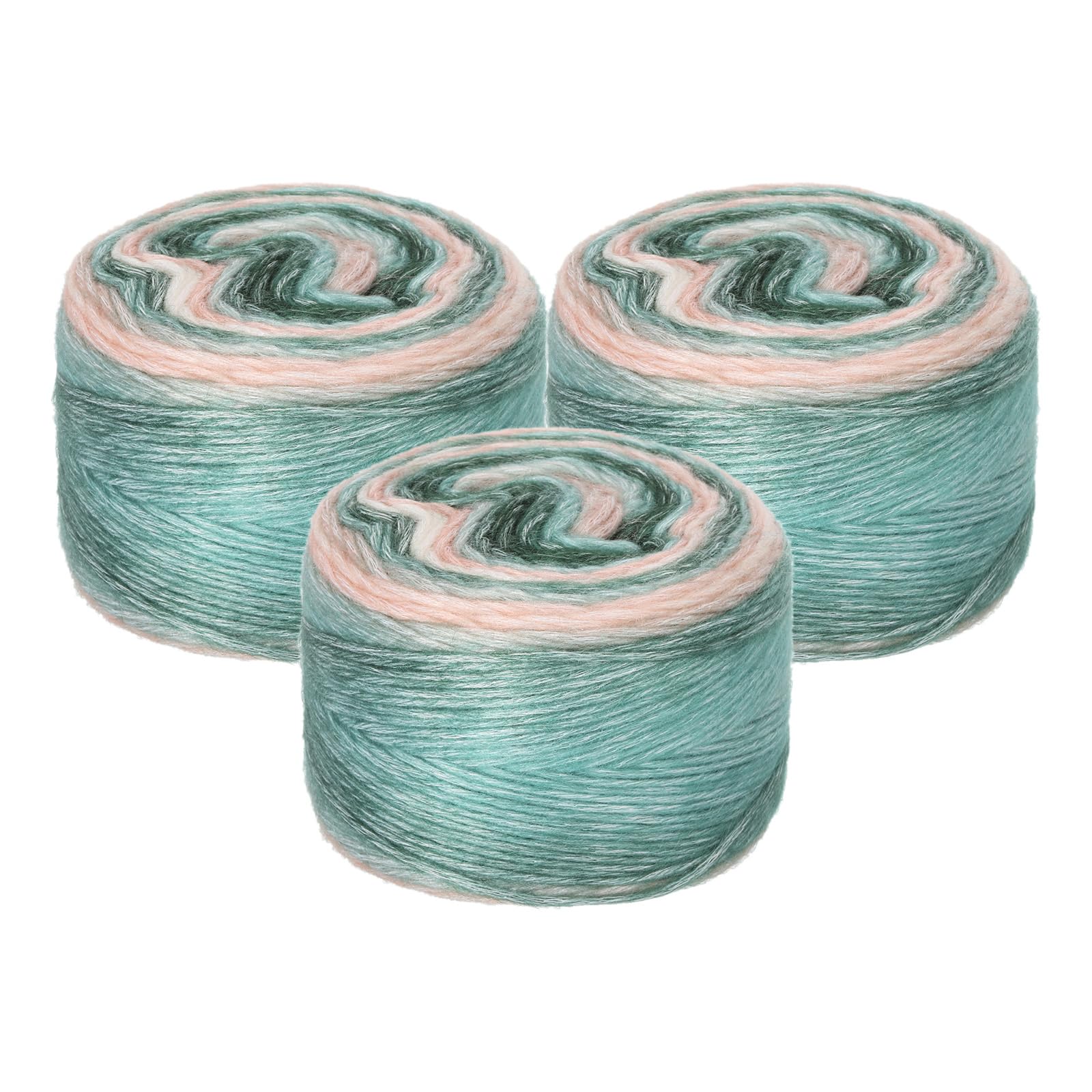 Gradient Cake uxcell 3Pcs 100g Mixed White Green (300g x 3, 245M-image-fee35459-bf75-4eb3-9b51-d1e5942c0a72-35857