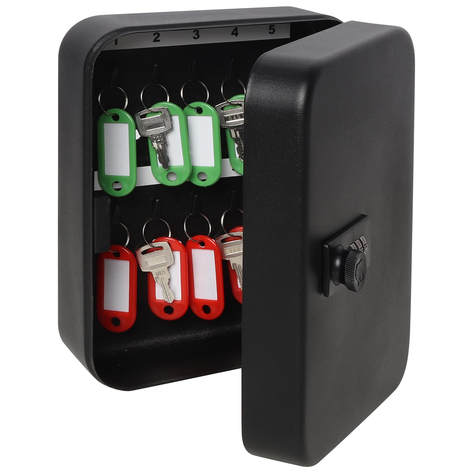 Combination Lock Key Box 48 Hooks - Black Large-image-67918769-ecab-48f2-9103-111ffa343d25-110680