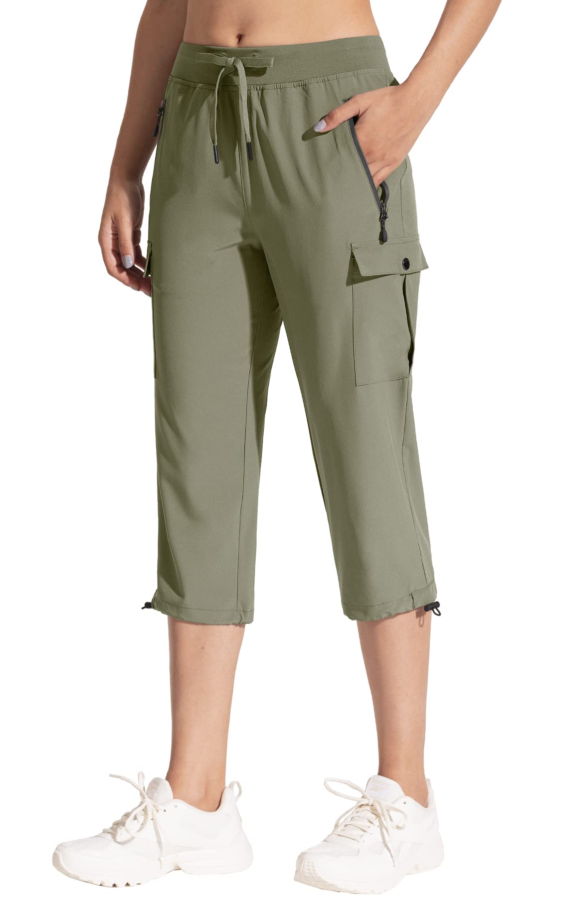 Women's Hiking Trousers - Green S-image-6e52078d-8f7c-40a1-8447-1ba14e4008f7-84645