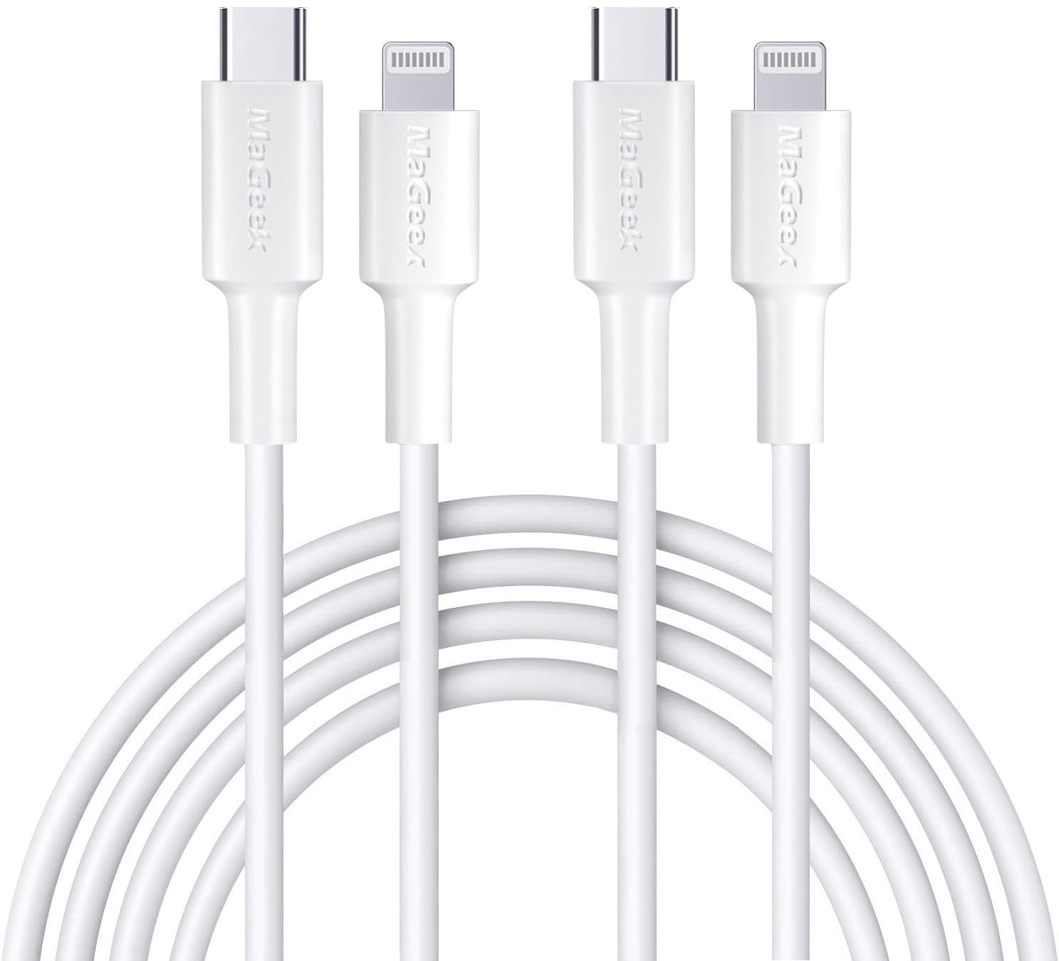 MaGeek USB C to Lightning Cable 3m, 2-Pack 3.0 14/13/12/11/X/XS/8-image-fe890fdf-8b1e-41db-b310-566cc61ef97c