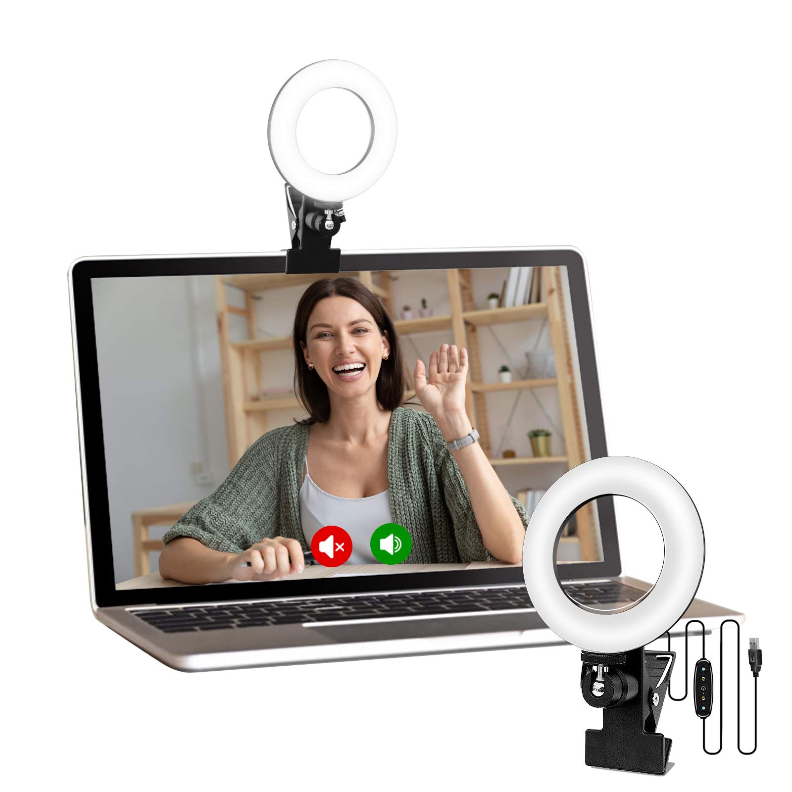 Video Conference Lighting Kit LED - White LT-00123-image-cf407420-5a25-4442-b0fb-910562592dd1-109823