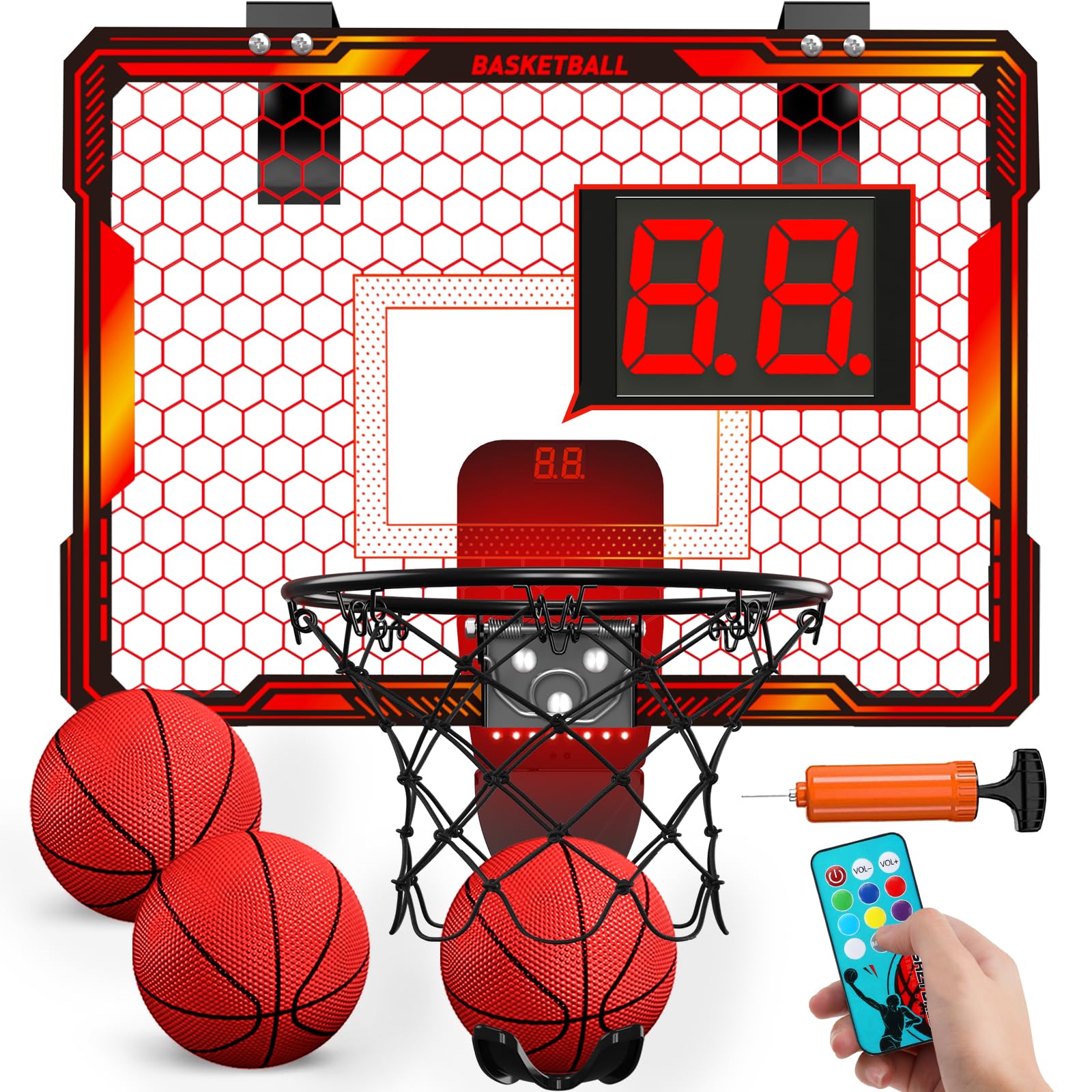 Mini Basketball Hoop LED Scoreboard  *Net not Included*-image-cffa8f92-260e-4e69-8e80-367ac7234975-109053