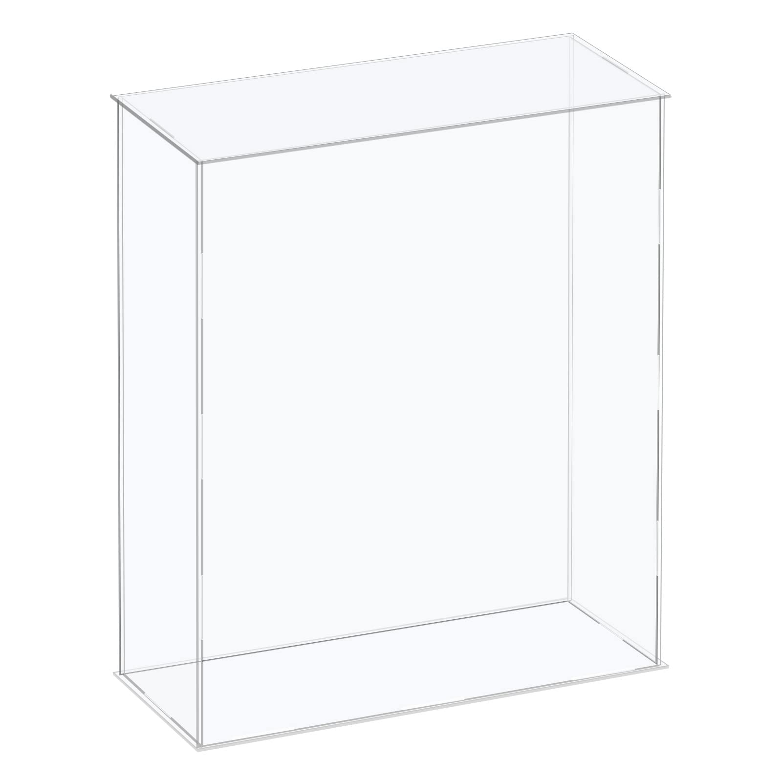 sourcing map Acrylic Display Case Plastic Cube Box Box 26x11x36cm-image-bc8f7e61-c71c-4d9c-a386-de77ff7c1b3d-62107