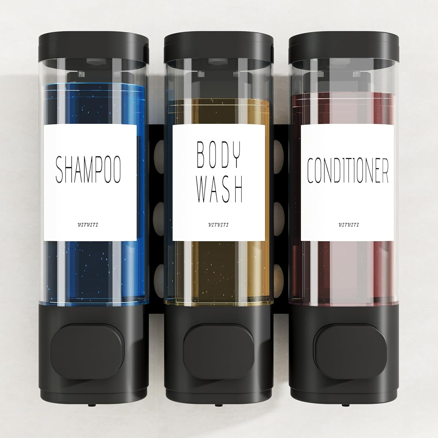 3-Pack Wall-Mounted Soap Dispensers 500ml Black-image-7c9c9646-ff37-43ee-b44a-7dfdc3cea2c0-43302
