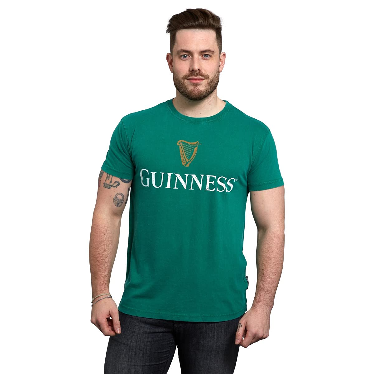 Men's Guinness Vintage Beer T-Shirt - Green 3XL-image-61dd1af4-ae73-4817-b0c0-d086f68318a1-109789