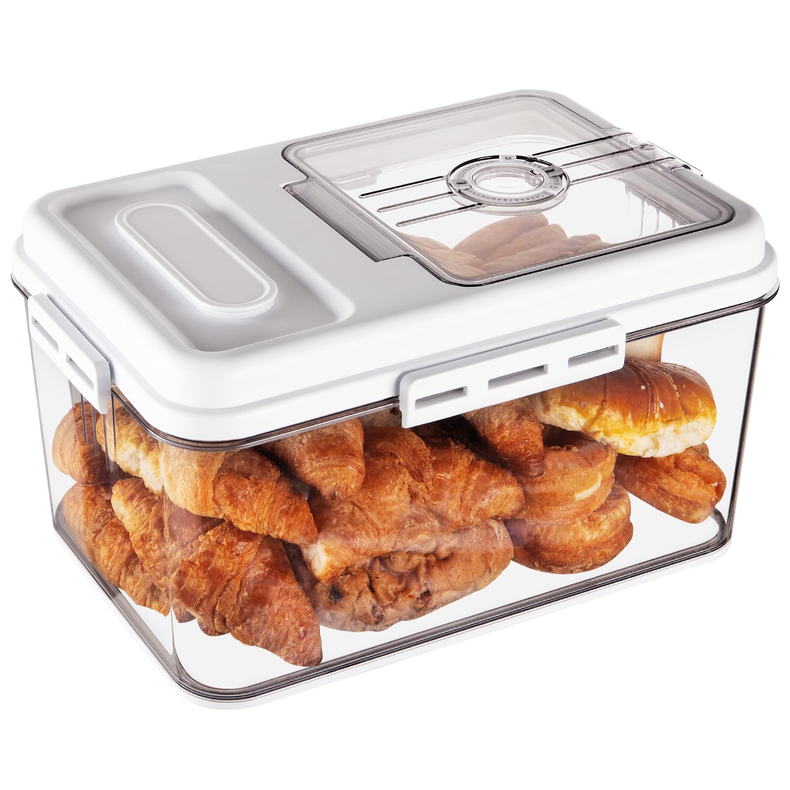 Airtight Bread Bin Kitchen Storage - Transparent M-image-9637c675-a232-4c4c-a11c-90b009a4fac1-97499