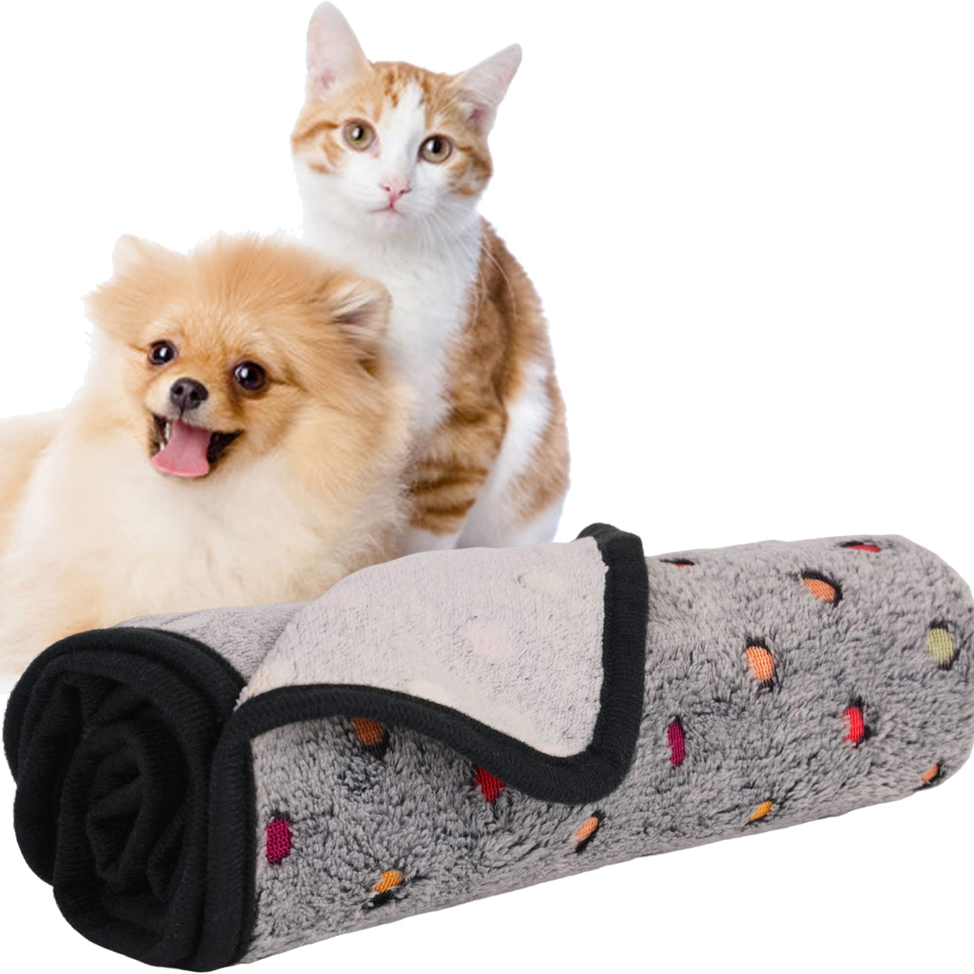 Tofern Pet Dog Blanket Washable Fluffy Fleece Blanket Soft and-image-b24c0654-ecc5-4a73-9a3e-bb63560febca-54947