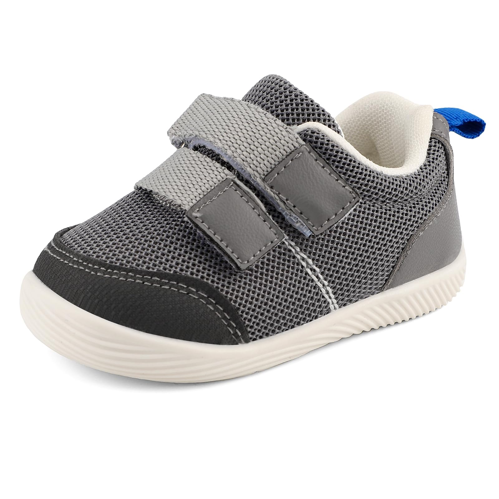 Stylish Grey Baby Boys First Walking Shoes - Anti-Slip Toddler Trainers-image-f621c26e-307f-46a0-901c-2ff20a91ccfe-63724