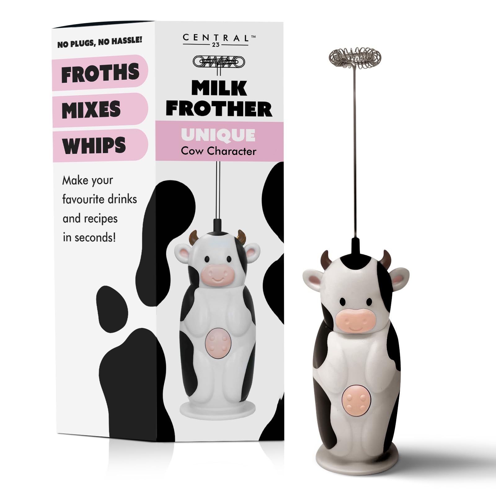 Milk Frother Handheld - Cute Mini Electric Whisk for Coffee, Matcha & Chocolate - Fun Kitchen Gadget-image-32d95e1a-6326-4000-a544-2fc7df768979-55893