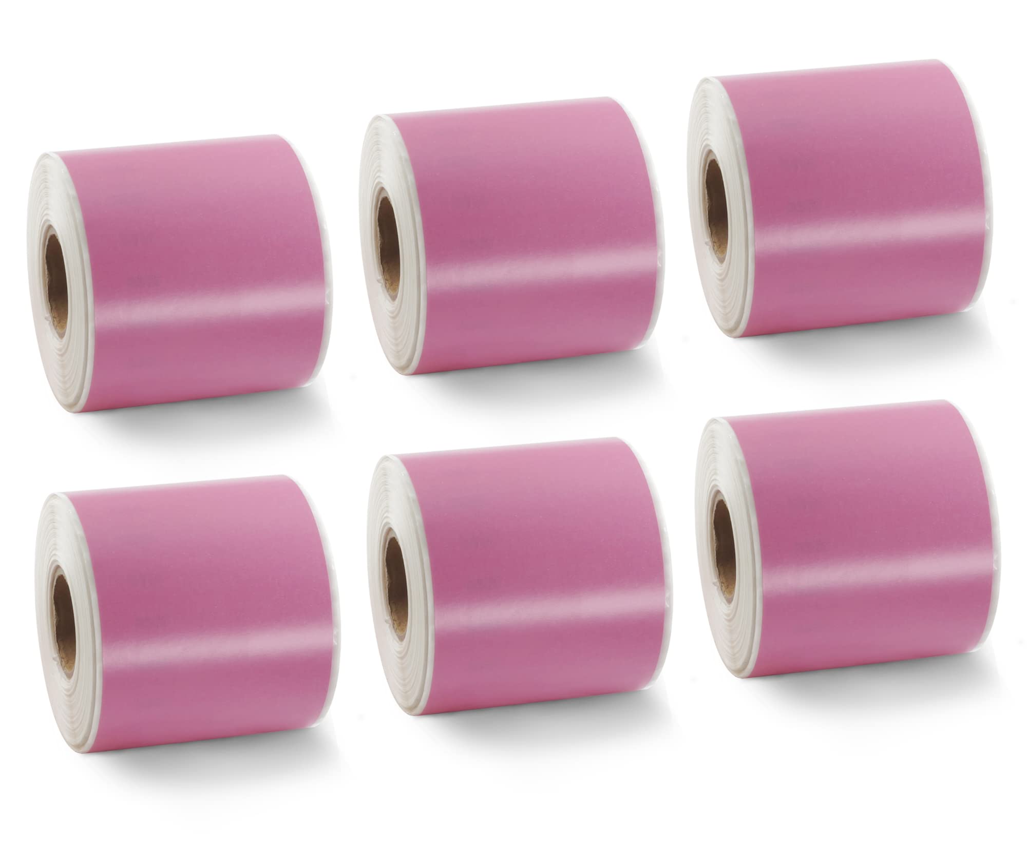 Pink Lever Arch File Labels - 6 Rolls, Compatible with DYMO 450 & 4XL, 900 Total Labels-image-717b50b3-ec9d-439e-be03-18b914127687-15643