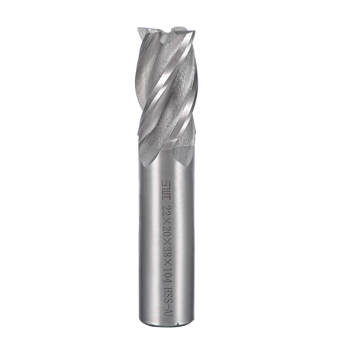 Sourcingmap HSS-AL 4 Flute End Mill Cutter 22mm for CNC, High Speed Steel-image-4c18b1af-a9f2-4070-b9b7-c9dd600e4ff3-61035
