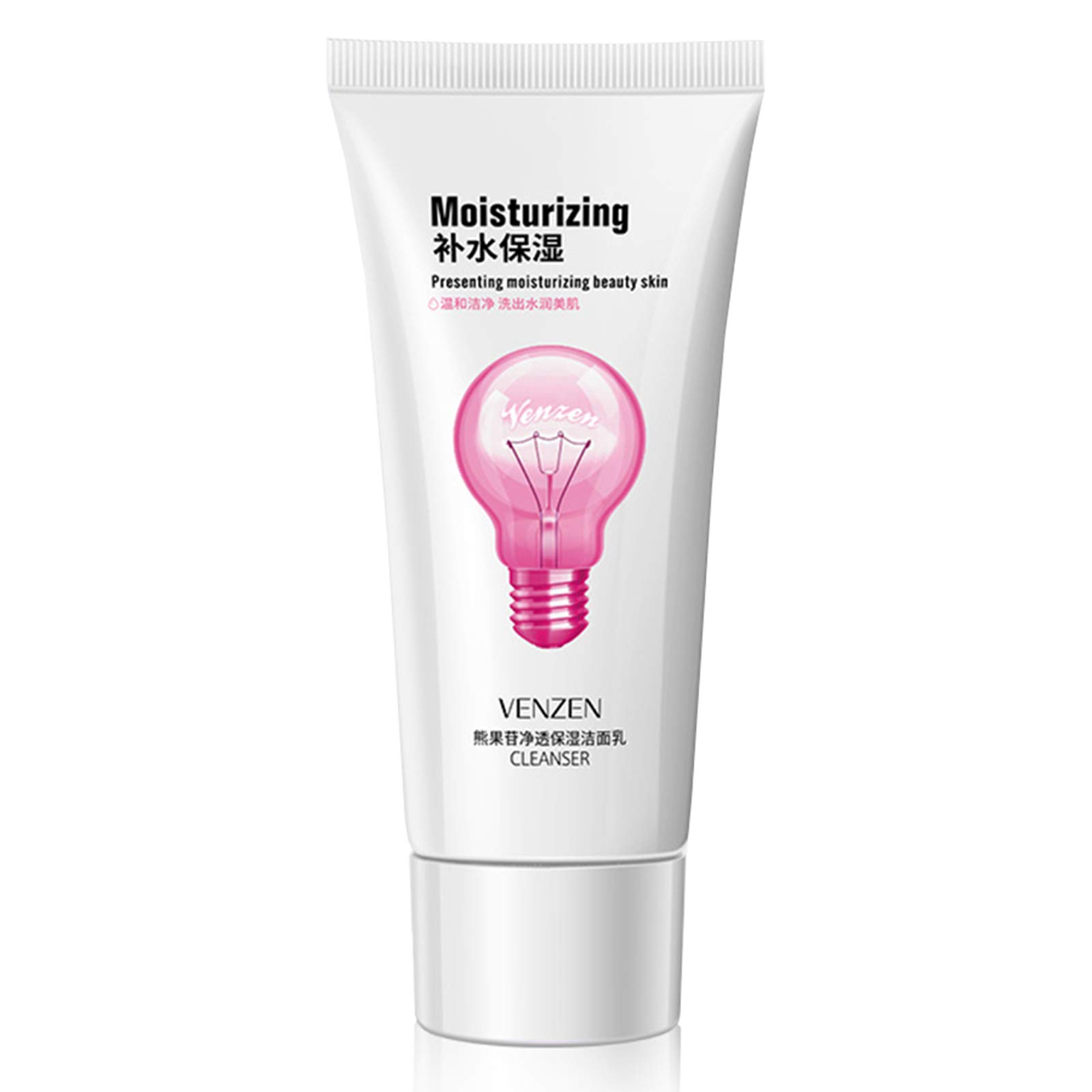 VENZEN Moisturising Cleanser 60g - Anti-Freckle, Skin Rejuvenation & Deep Hydration