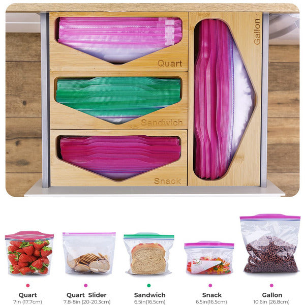 Organizer da cucina, cestini rimovibili per mobili da cucina, sistema