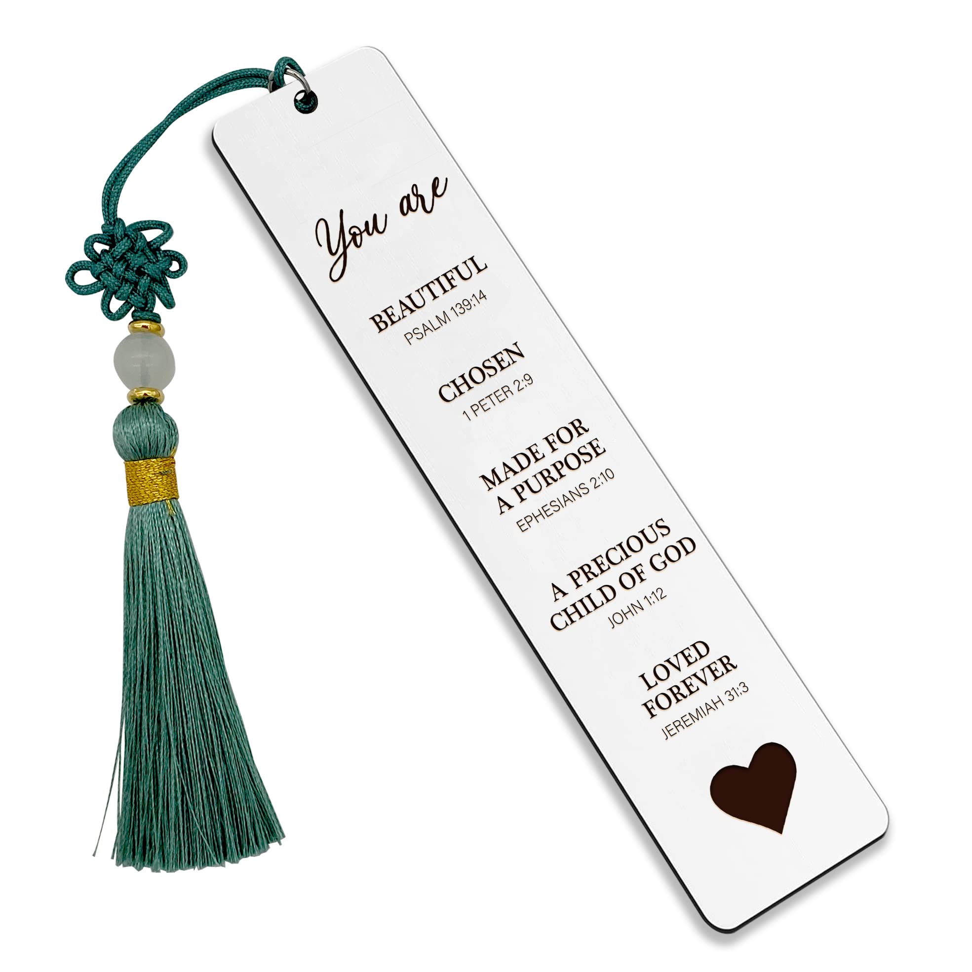 HUBAO Religious Metal Bookmark with Tassel for Book Lover Unisex (A3)-image-a9989c89-01d2-405a-a97e-c783d37e2921-58087