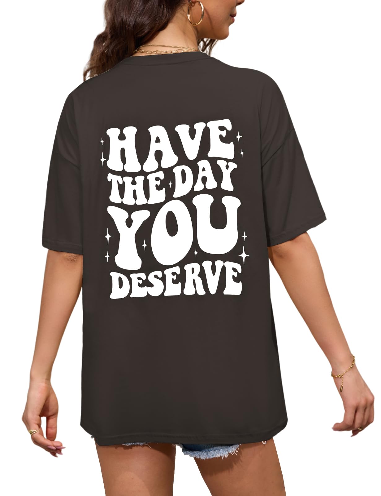 TOMEEK Womens Tops Half Sleeve Oversized T Shirts for Women Round-image-de4c689d-93e3-4587-8372-05afd3c80719-54611
