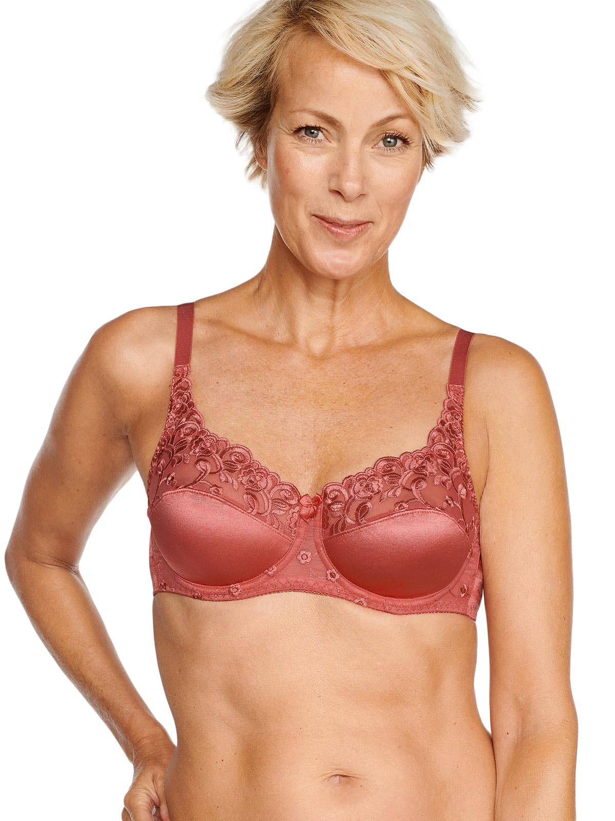 Naturana Women's Underwired Bra Sun Kissed D [Cup B-E] - Excellent Support & Beautiful Décolleté-image-8cc50510-ccad-4156-8bdf-fbd256303d8b-55140