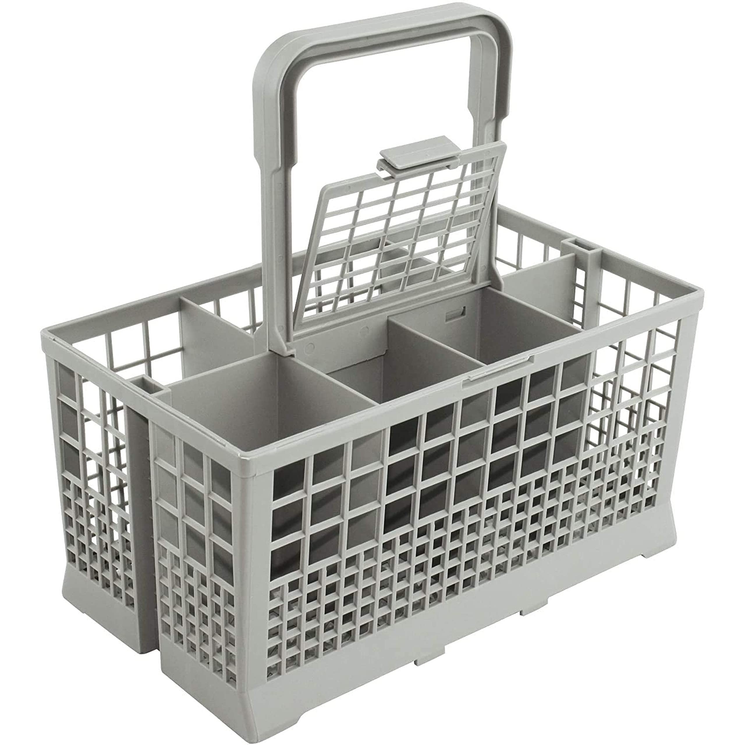 Universal Dishwasher Silverware Basket 24x13.5x12 cm - Fits Most Brands - Organise Utensils Easily-image-a101e326-f7f3-4788-9a8b-0035f9b18dc9-59409