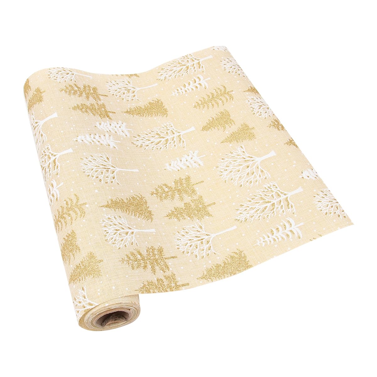 Festive Snowflake Christmas Table Runner - Linen, 275x28cm, Holiday Décor-image-2c7c7f5c-d504-47e7-836a-202efa524a9e-67859