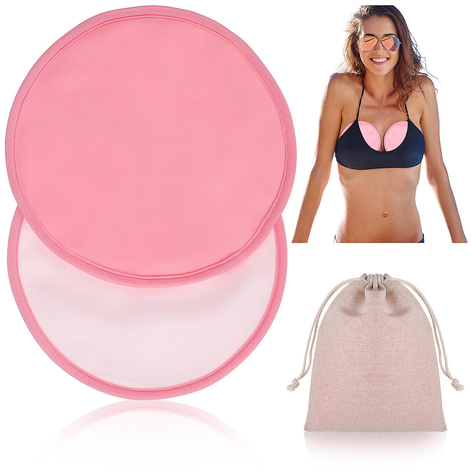 Castor Oil Breast Pack 2 Pcs Reusable - Pink-image-f3fa0908-077e-45d9-8dd6-8125c144368b-121068