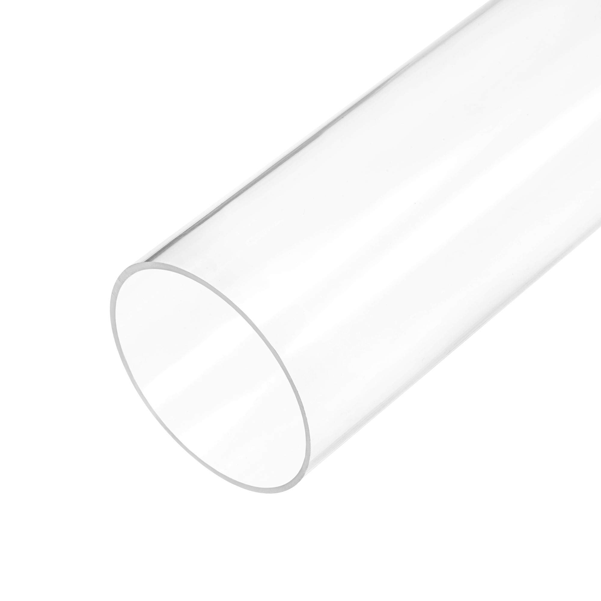 Clear Rigid Acrylic Pipe 41mm ID x 45mm OD x 305mm - High Impact Resistant Tube-image-9533a4f2-c074-4d5b-a658-391d99fa06ff-60606
