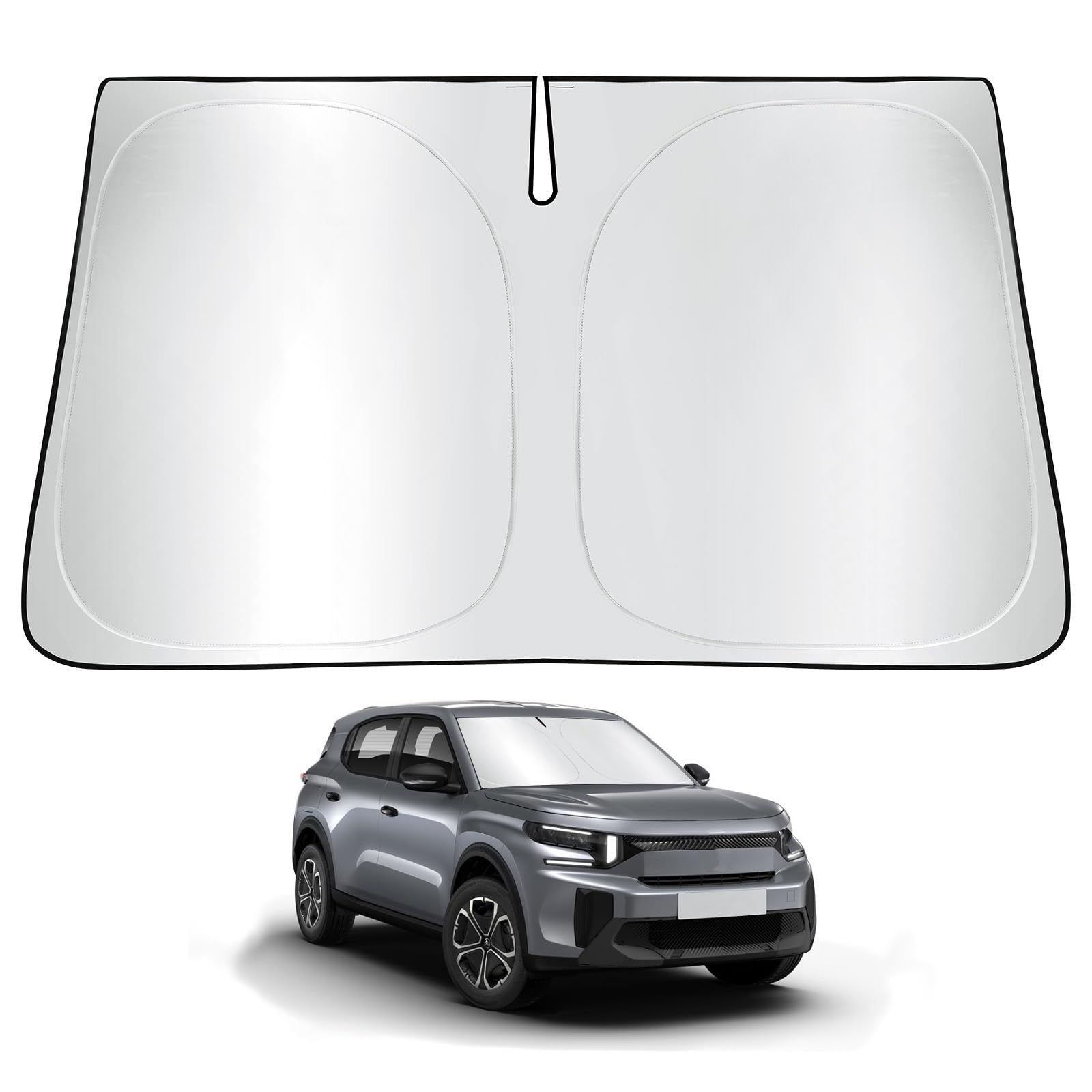 Foldable Car Sun Shade - Silver One Size-image-37959670-5f61-41b6-93bf-71851313b325-116358