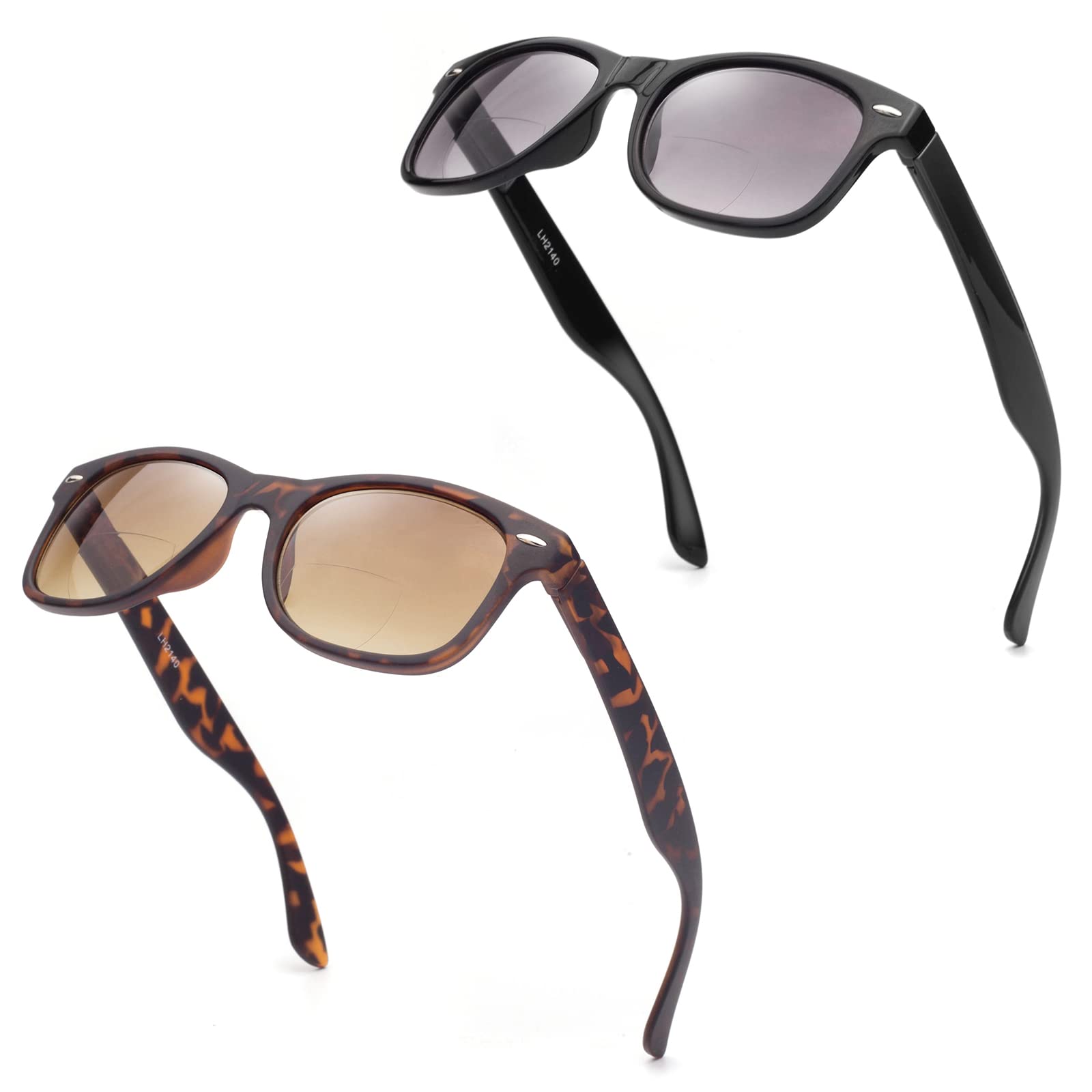 Bifocal Reading Sunglasses UV400 - Black & Tortoise M-image-983d2d69-fd7c-4938-96e1-bfabcf6a9804-104328