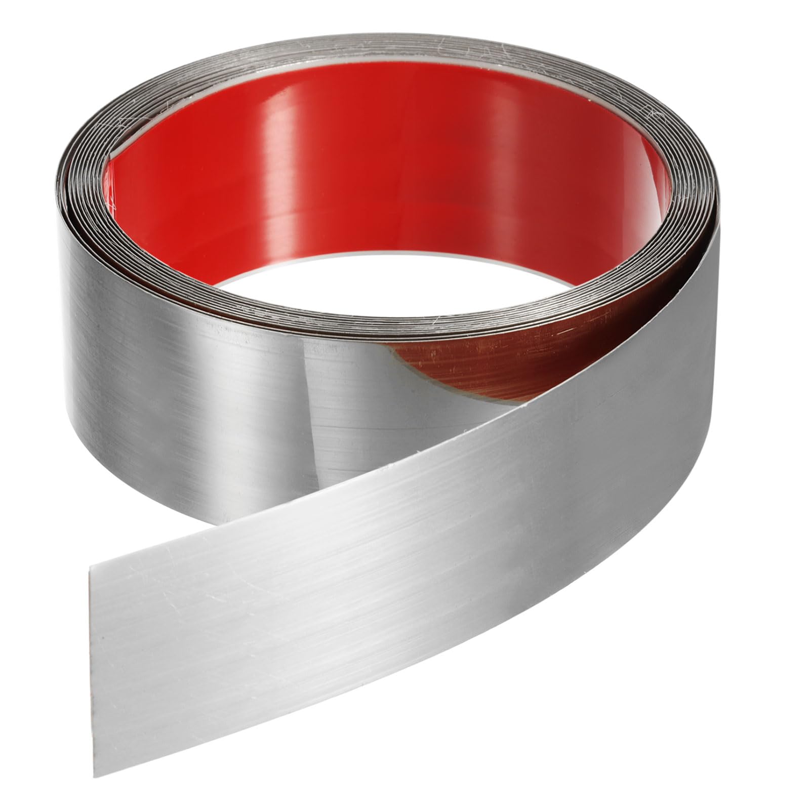16.4ft x 1.97" Self-Adhesive Wall Trim Moulding, Mirror Finish Metal Strip for Edge & Décor, Silver-image-ac63de89-bf8b-4655-8655-1eafc2941749-69962